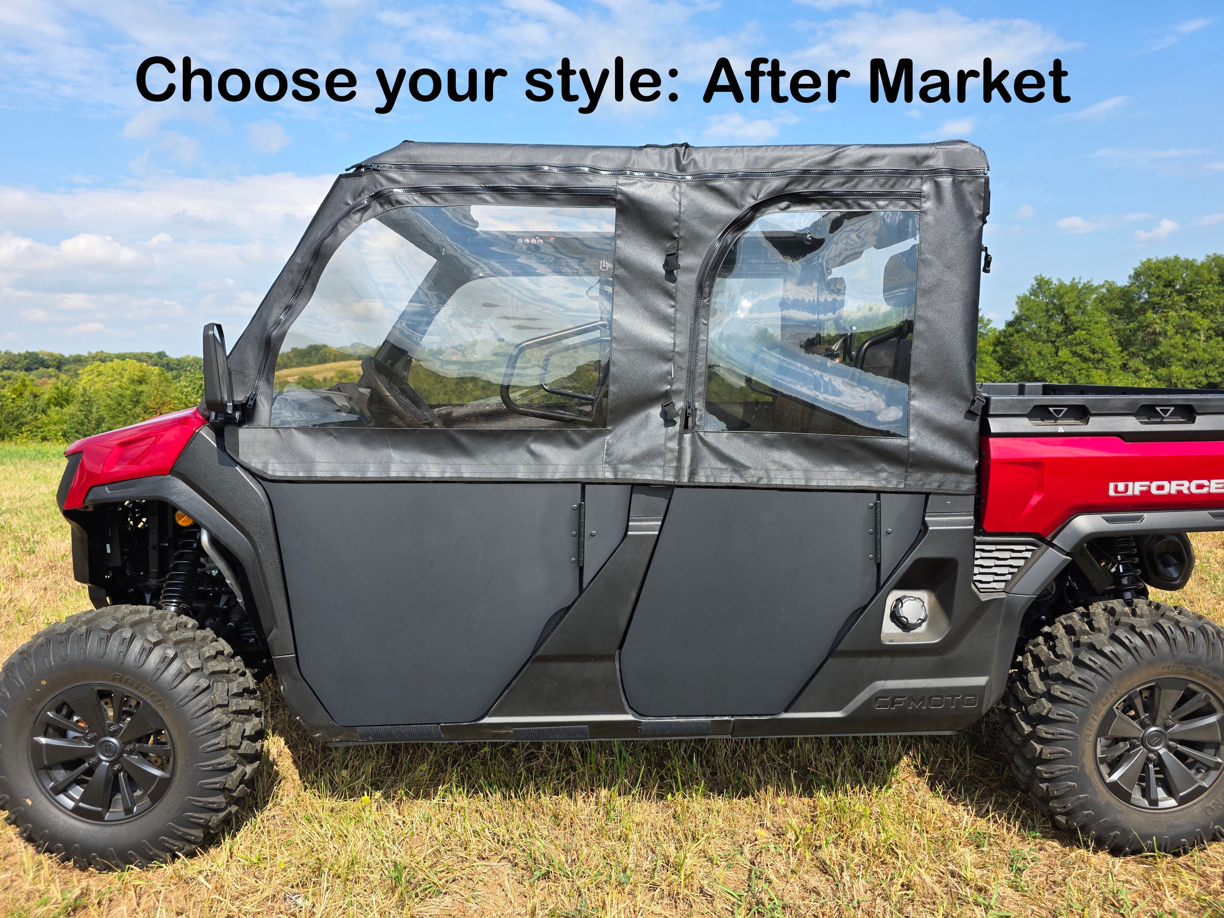 CFMoto UForce XL Pro-Upper DoorsRear Combo