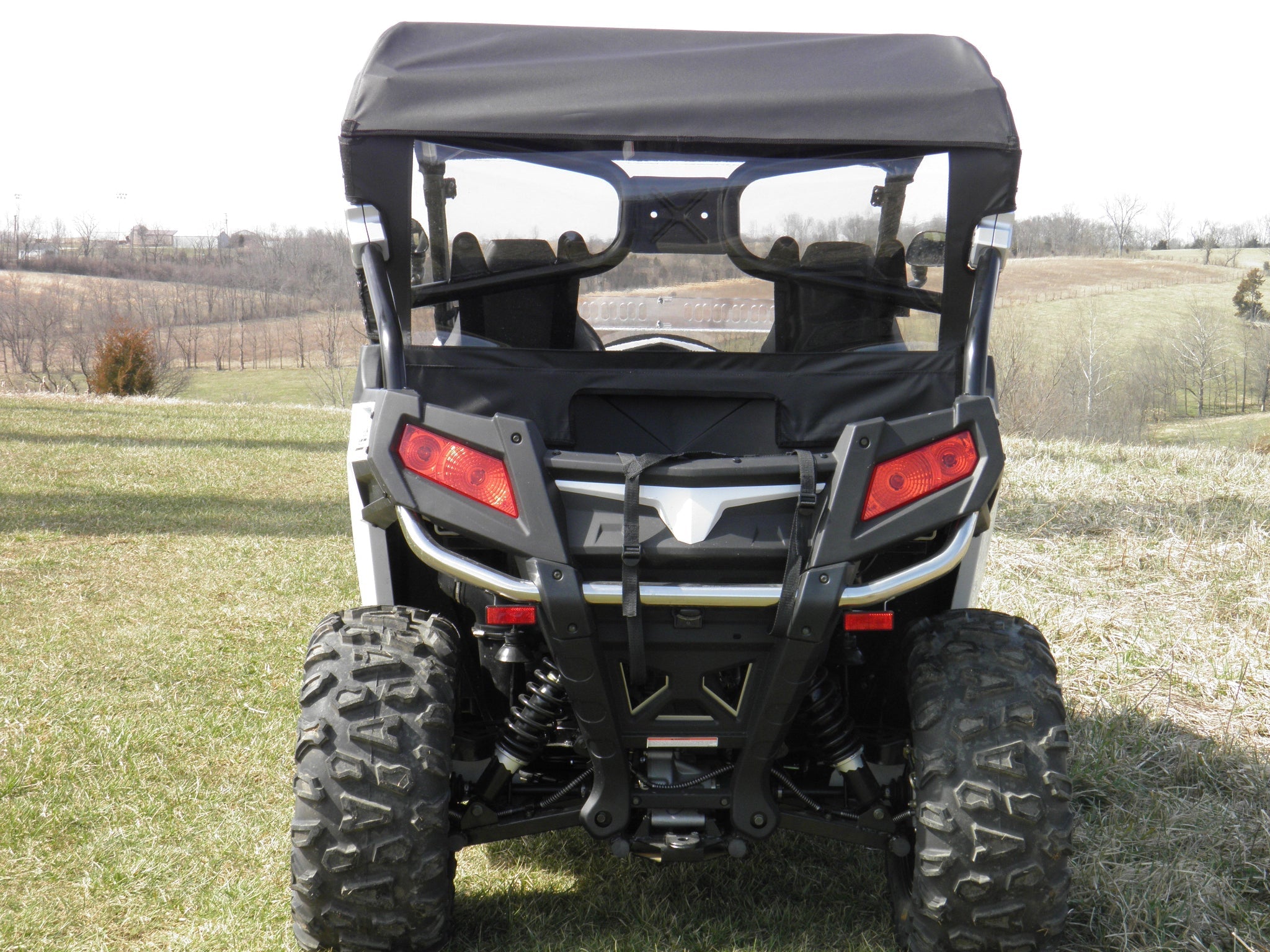 CFMoto ZForce 600 - Full Cab Enclosure for Hard Windshield