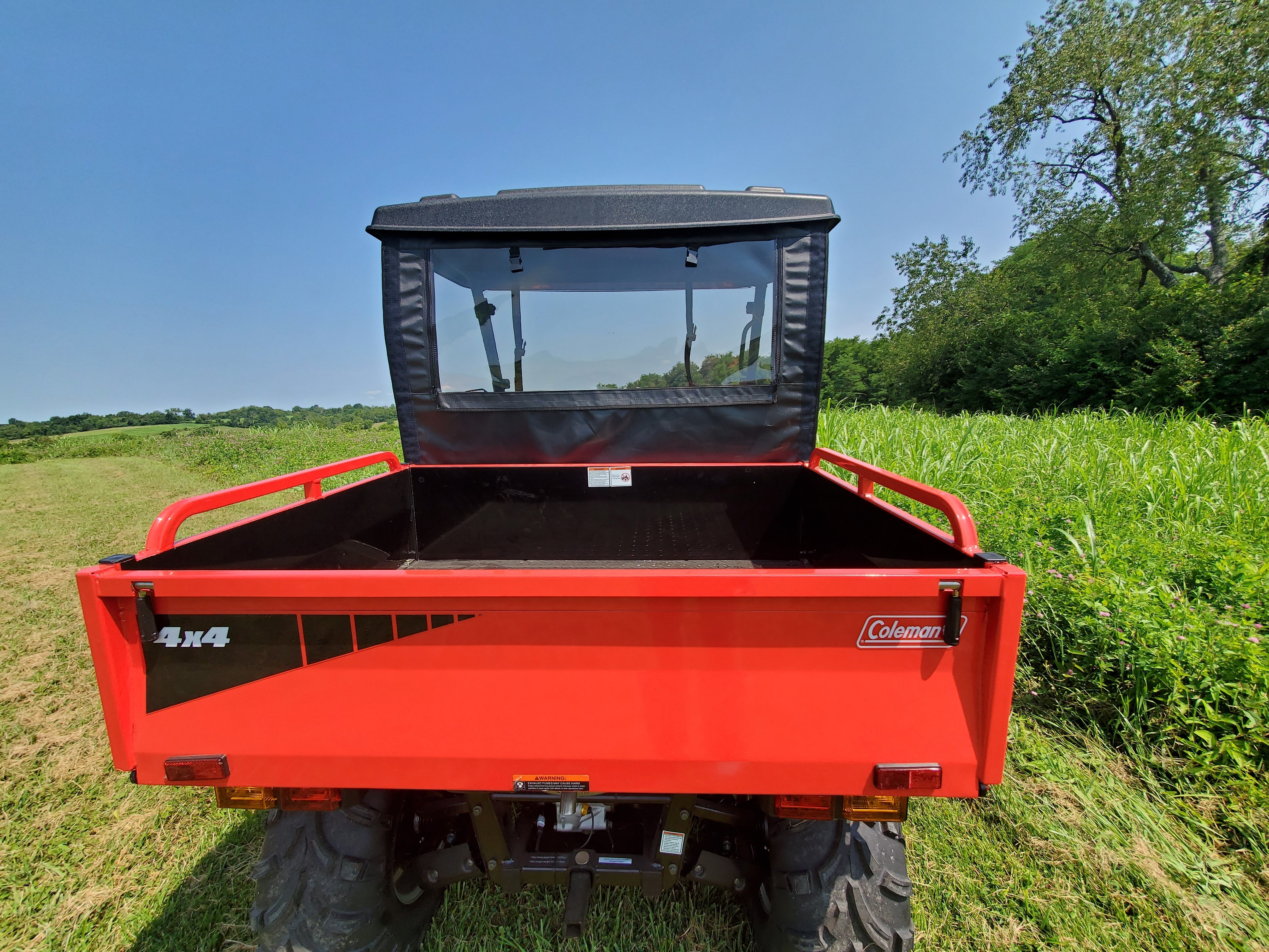 Coleman UT400/HiSun HS 400 - Soft Back Panel