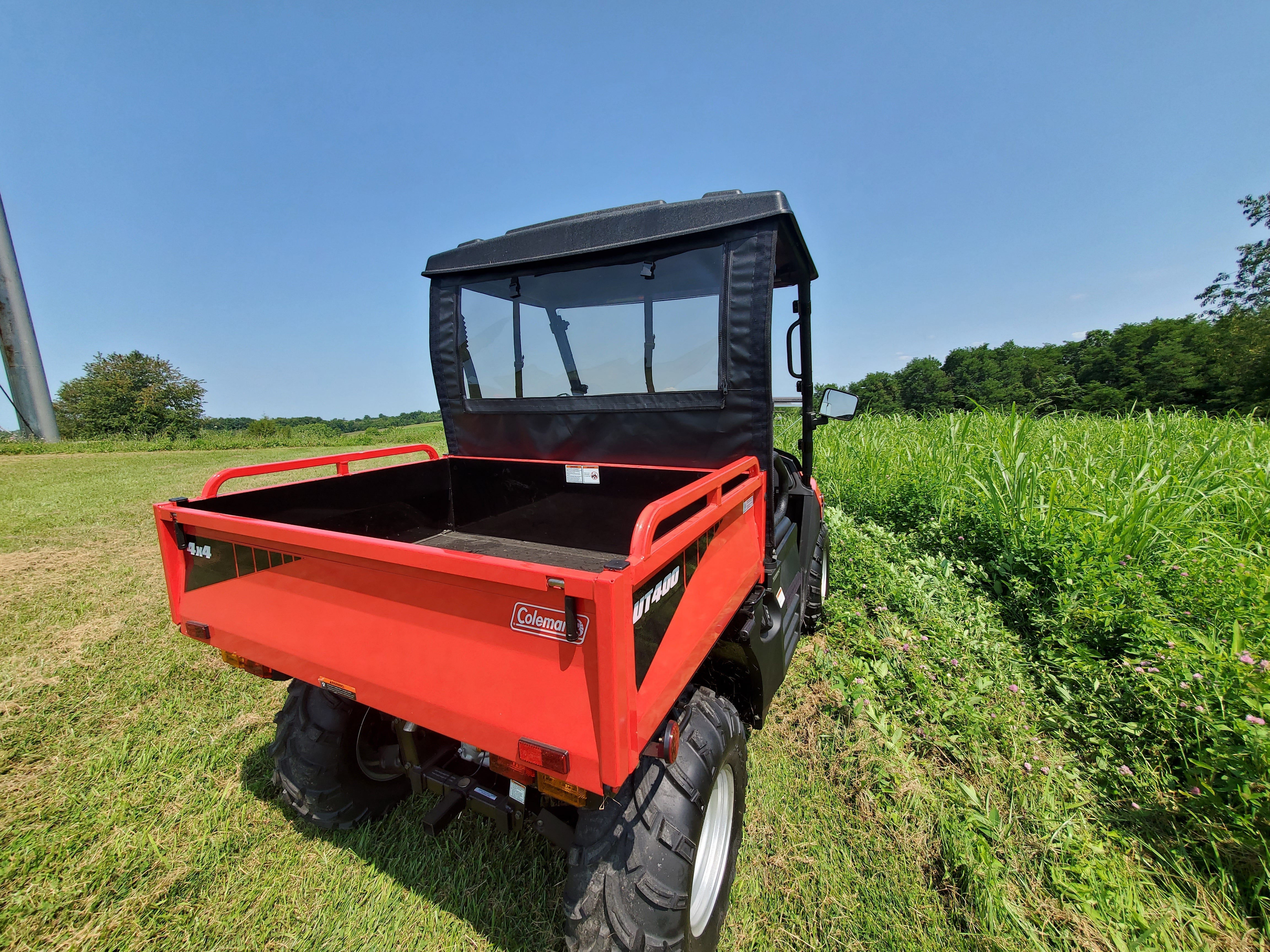 Coleman UT400/HiSun HS 400 - Soft Back Panel