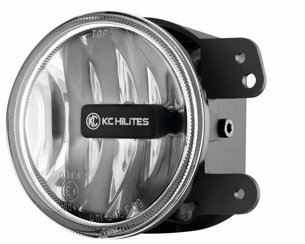 4" Gravity® LED G4 SAE Fog Light - Fog Beam - Single - 10-18 Jeep JK - #1497