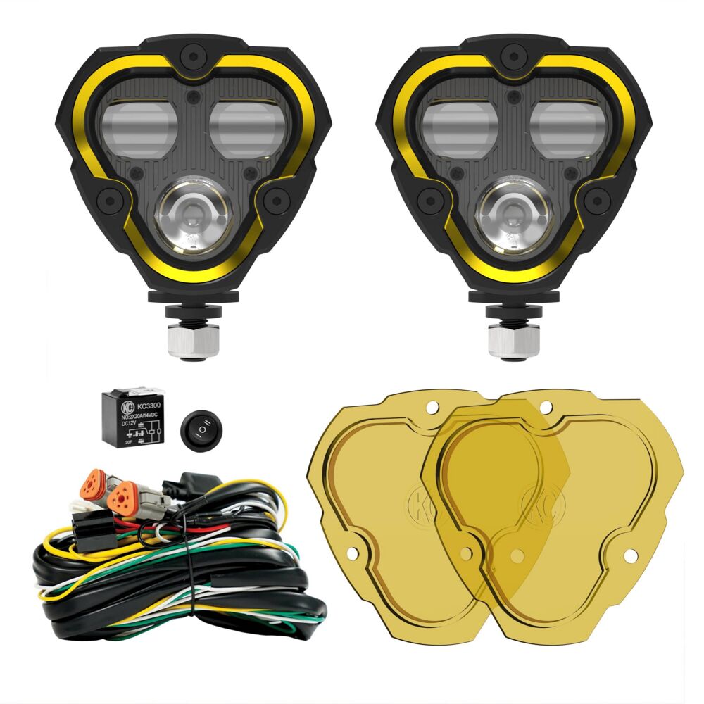 FLEX ERA® 3 Dual Mode SAE Fog LED Light Pods - 2-Light Master Kit - # 284