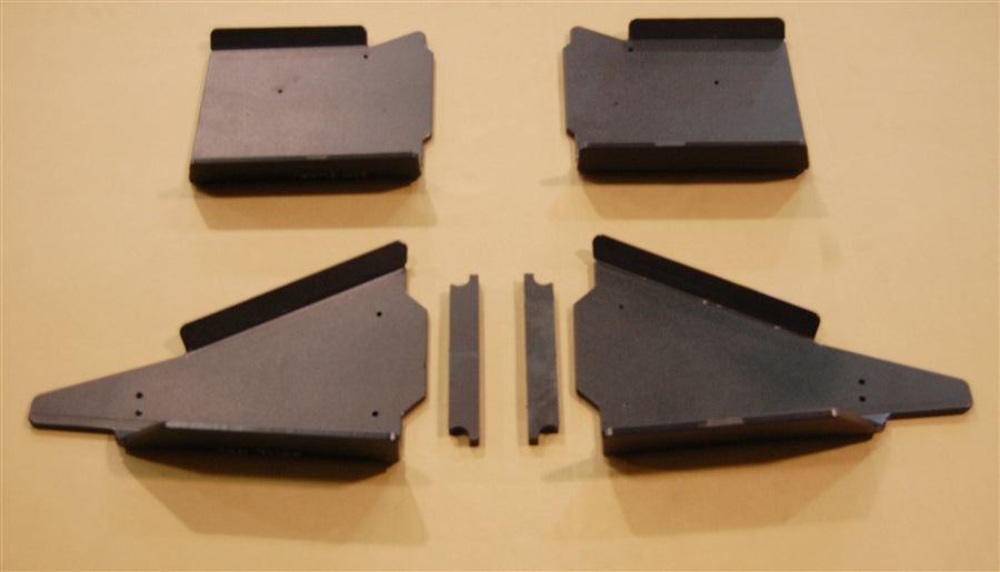Trail Armor Polaris General 1000 and General 4 1000 IMpact A-Arm Guards Front and Rear 2016 - 2024