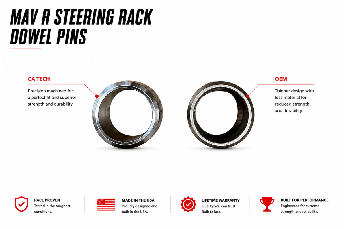 Maverick R Steering Rack Dowel Pins