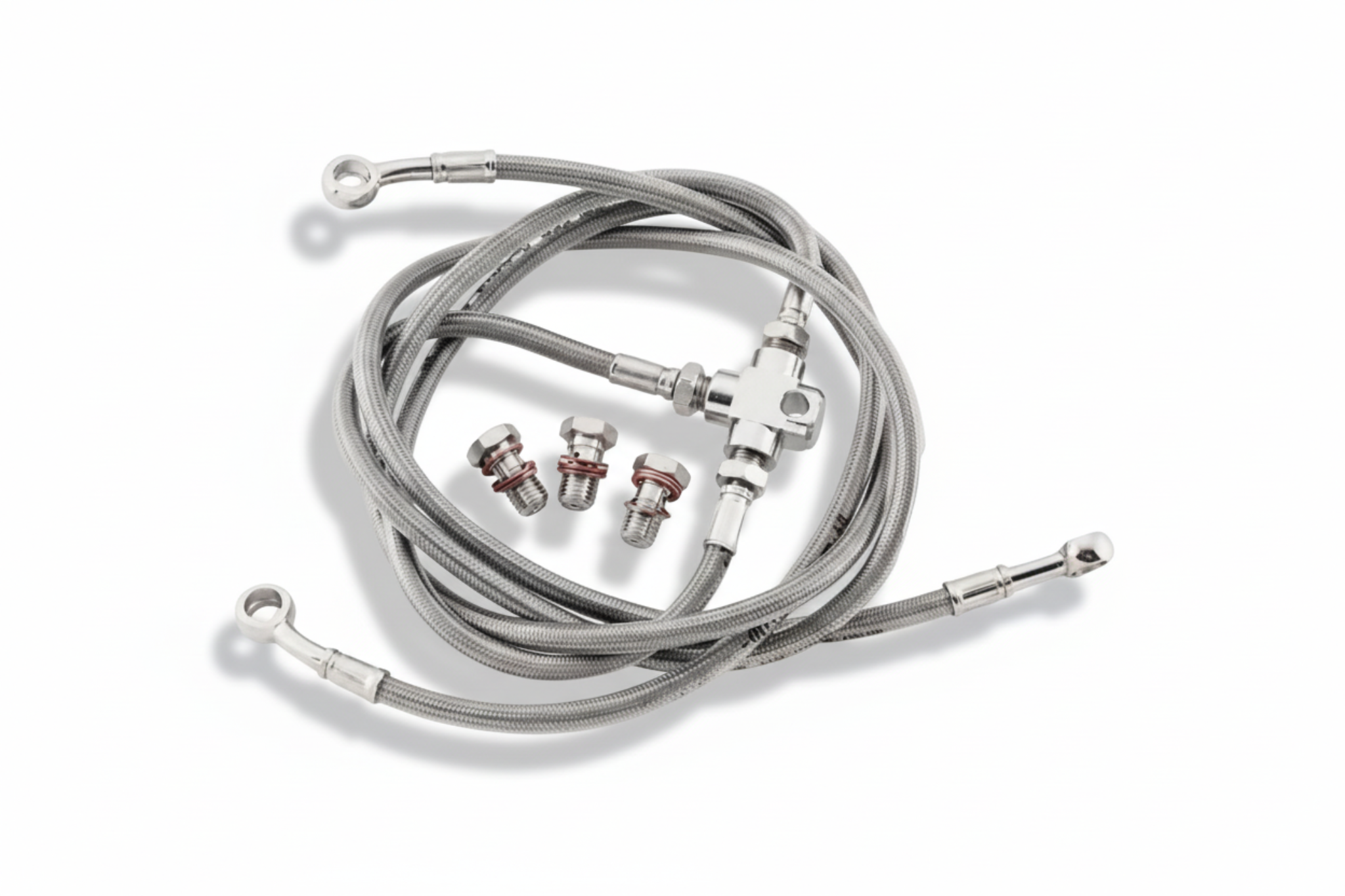ATV Extended Stainless Steel Front Brakelines