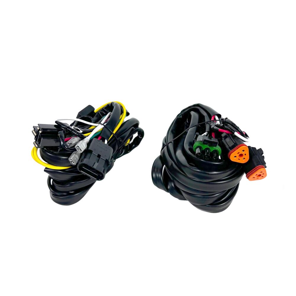 Backup Wiring Harness - FLEX ERA - 40 Amp Relay - 3 Position LED Rocker Switch - 3-Pin Deutsch Connectors - # 6320