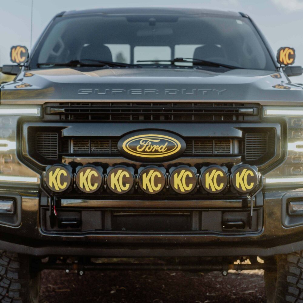 Light Bar Mount - Front Bumper - GEN4-5 17-24 Ford Super Duty - # 7356