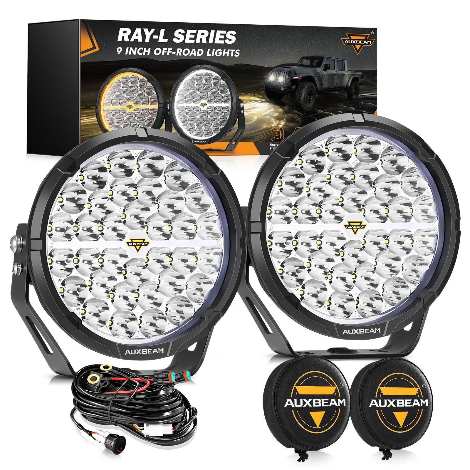 RAY-L Series 7/9 Inch Dual DRL Offroad LED Driving Lights