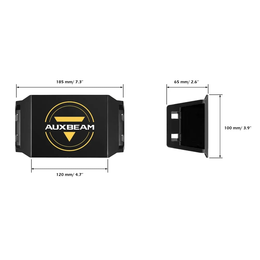 V-Max Series LED Pod Light Black Cover Light Shield Cover
