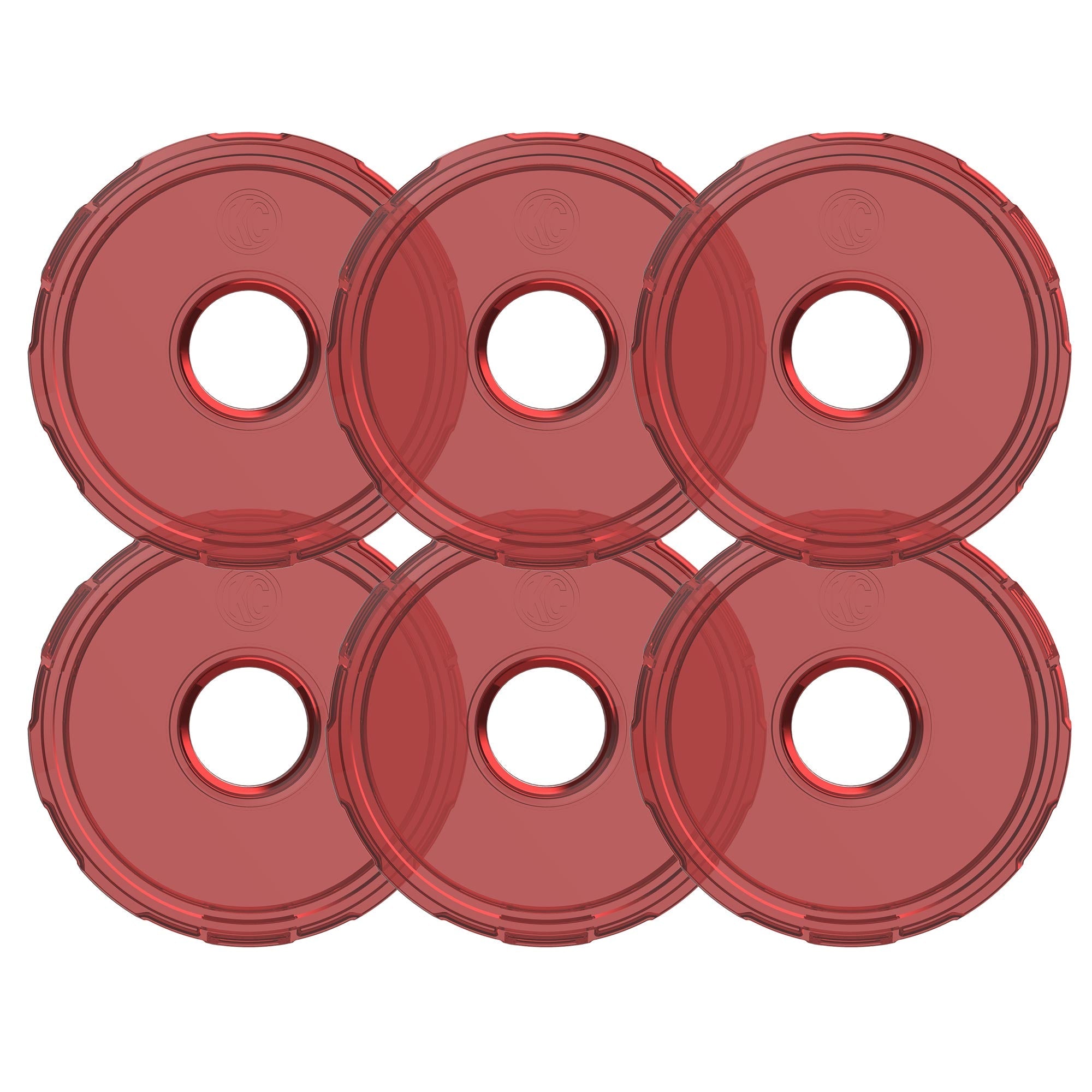 Cyclone V2 LED - Replacement Lens - Red - 6-PK - #4413