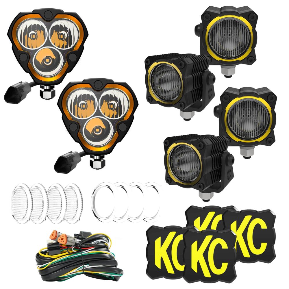 Hybrid Front Bumper LED Light Kit - Off-Road System - # 97170