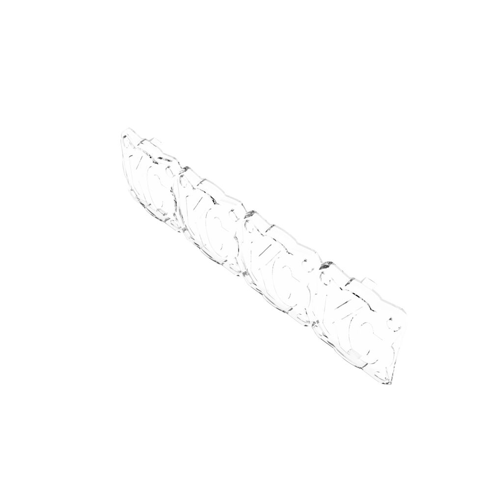 FLEX ERA® LED Light Bar - 10" Light Shield - Clear - # 5332