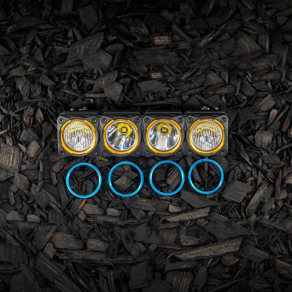 FLEX ERA® LED Light Bar - Bezel Kit for 10" Segments - Blue - # 30580