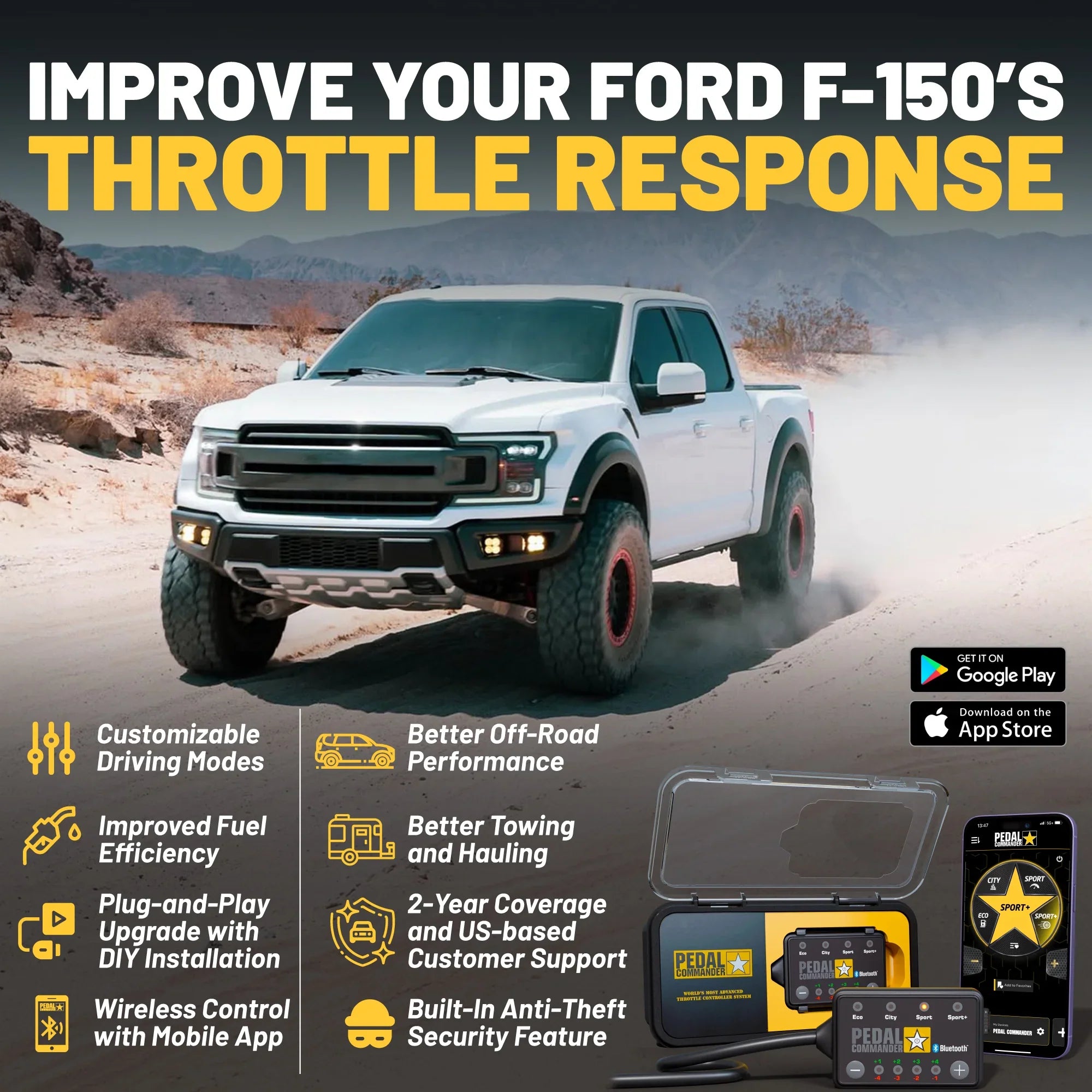 Pedal Commander for Ford F150