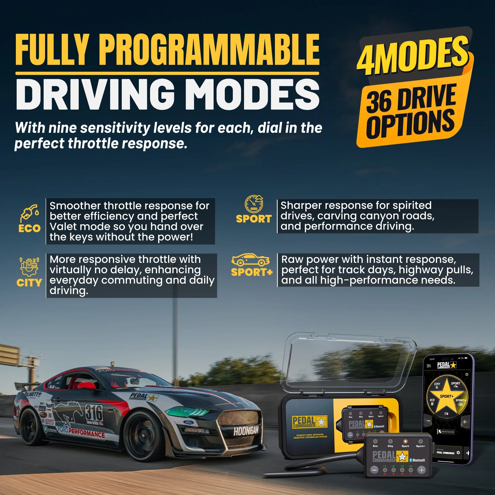 Pedal Commander for Ford Mustang