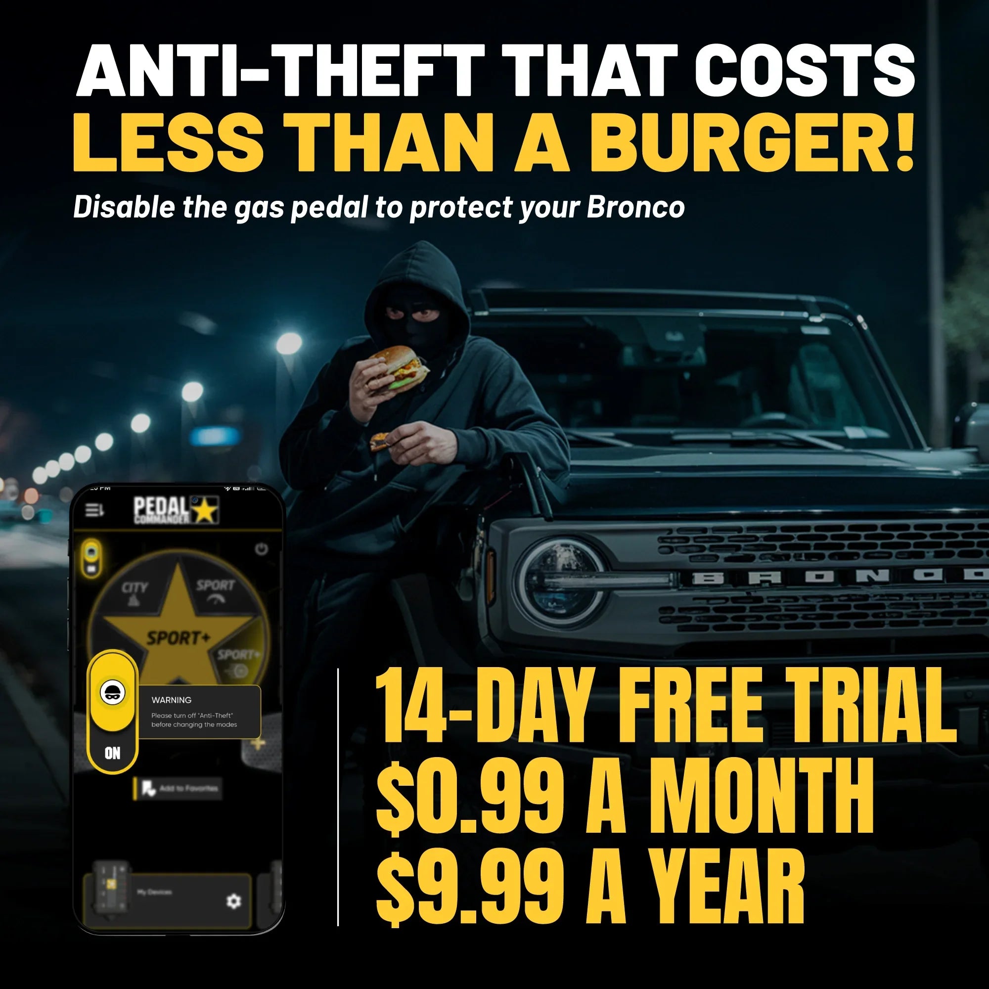 Pedal Commander for Ford Bronco