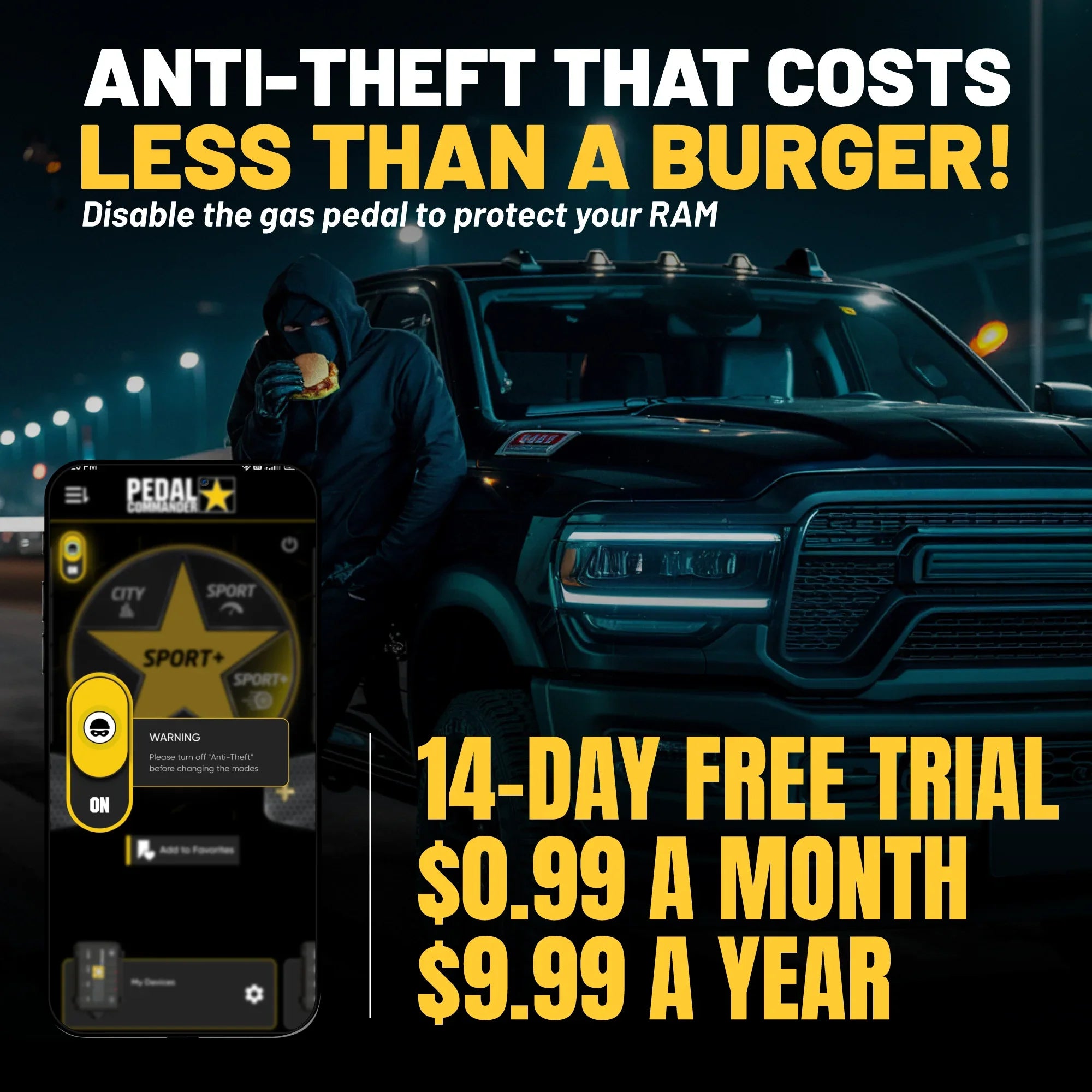 Pedal Commander for RAM 2500