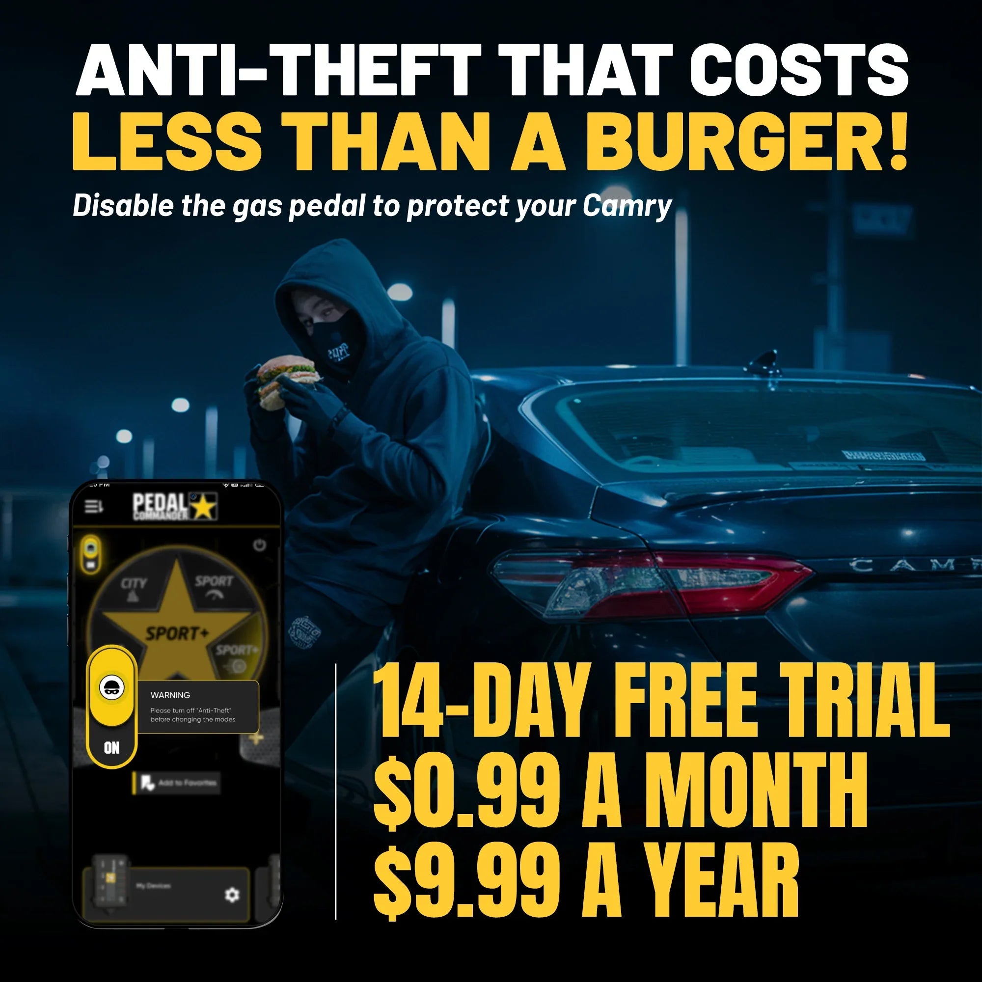 Pedal Commander for Toyota Camry