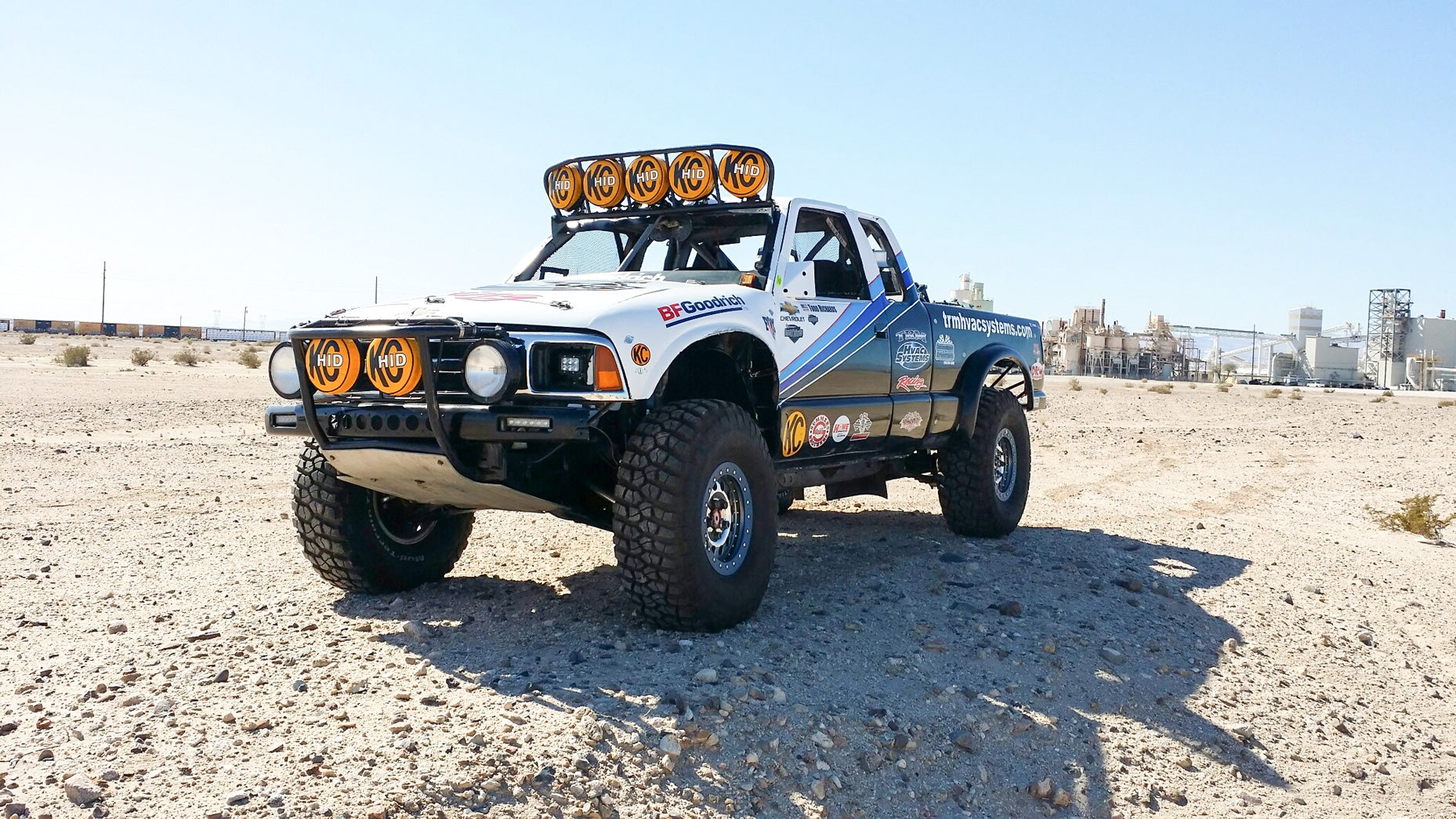 7" Carbon POD® HID - 2-Light System - 70W Spot Beam - #96422