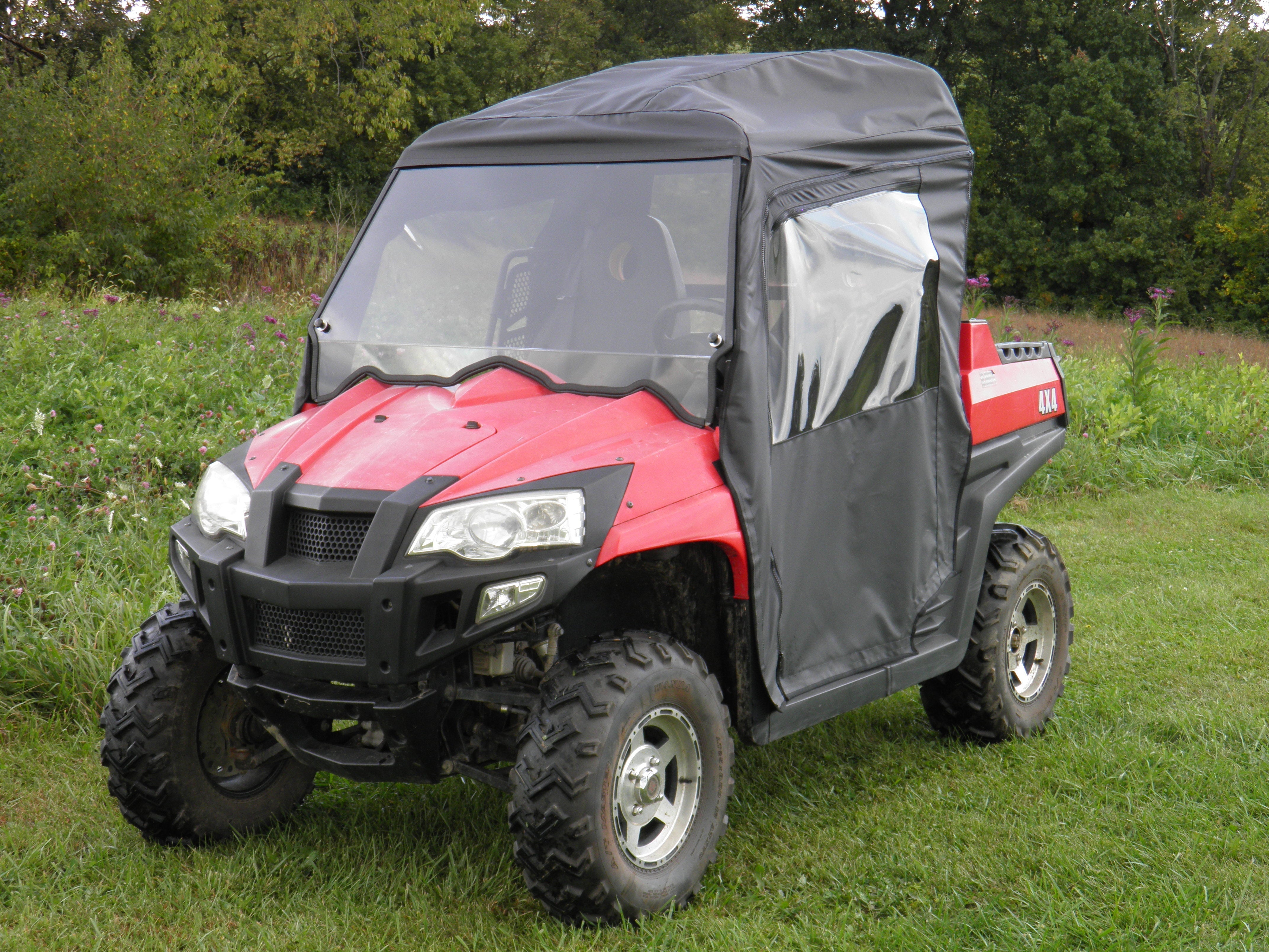 HiSun 800 - Full Cab Enclosure for Hard Windshield