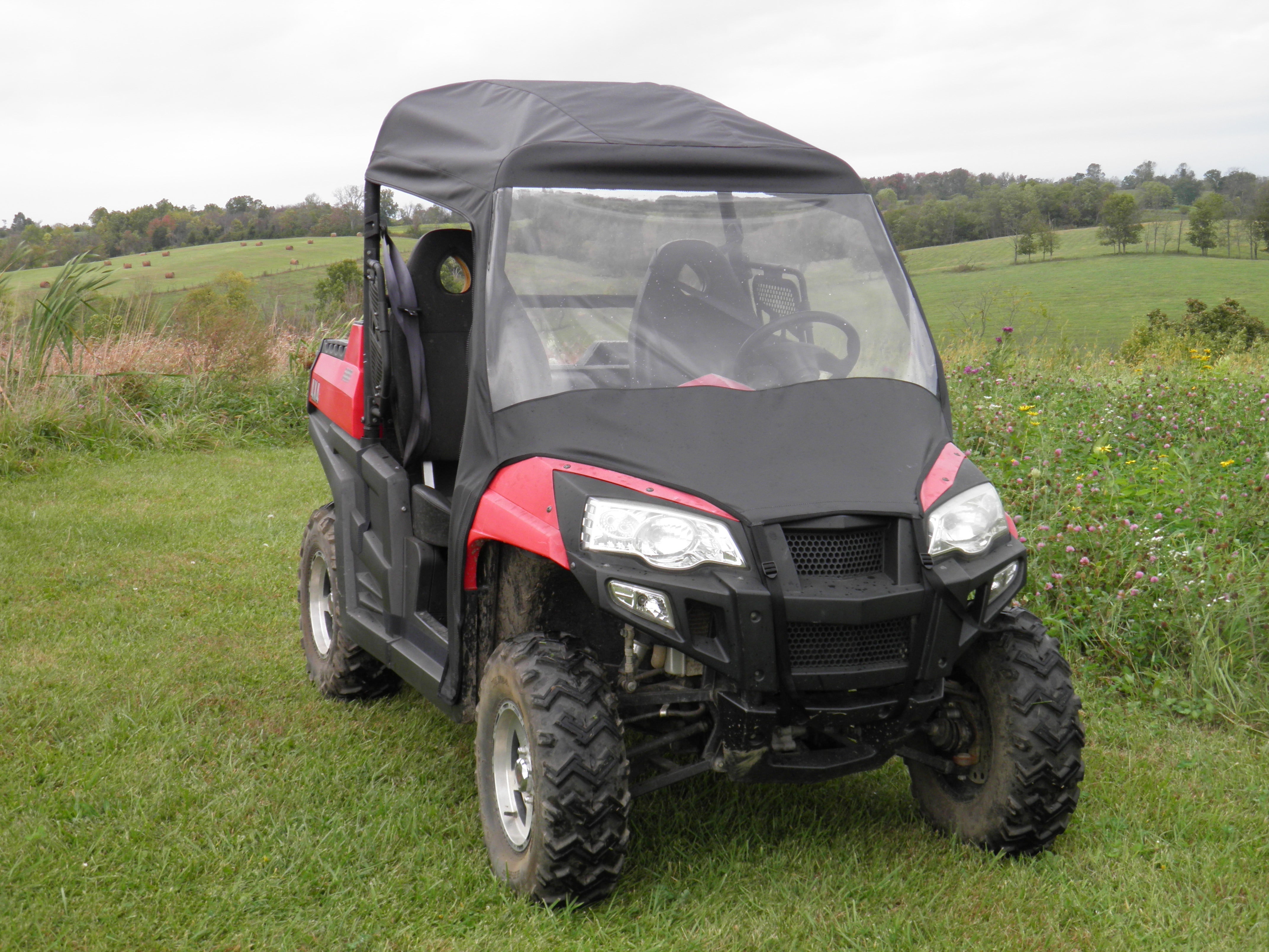 HiSun 800 - Vinyl Windshield/Top/Rear Combo