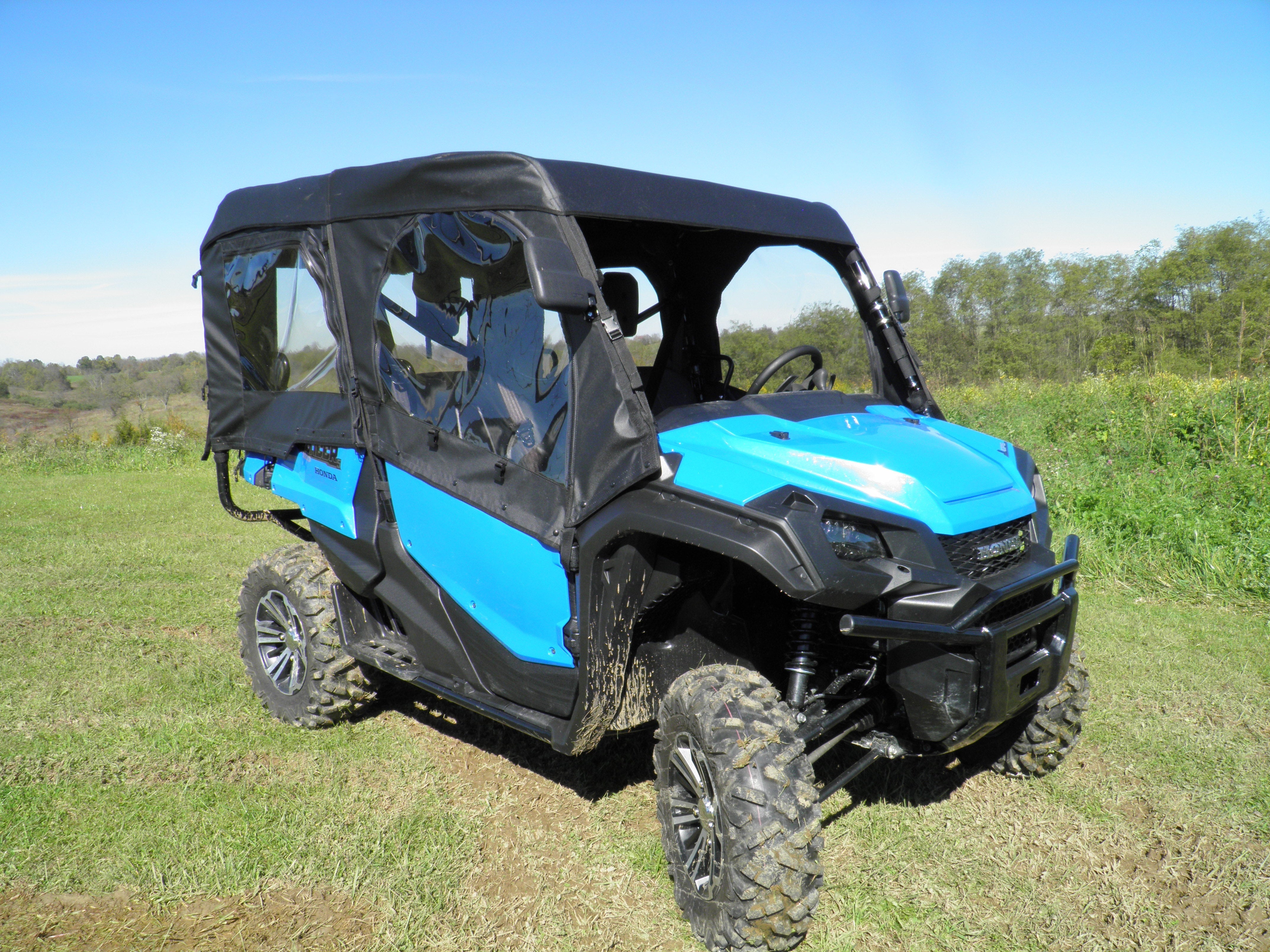 Honda Pioneer 1000-5  - Full Cab Enclosure for Hard Windshield (Upper Doors/Rear Panel/Soft Top)