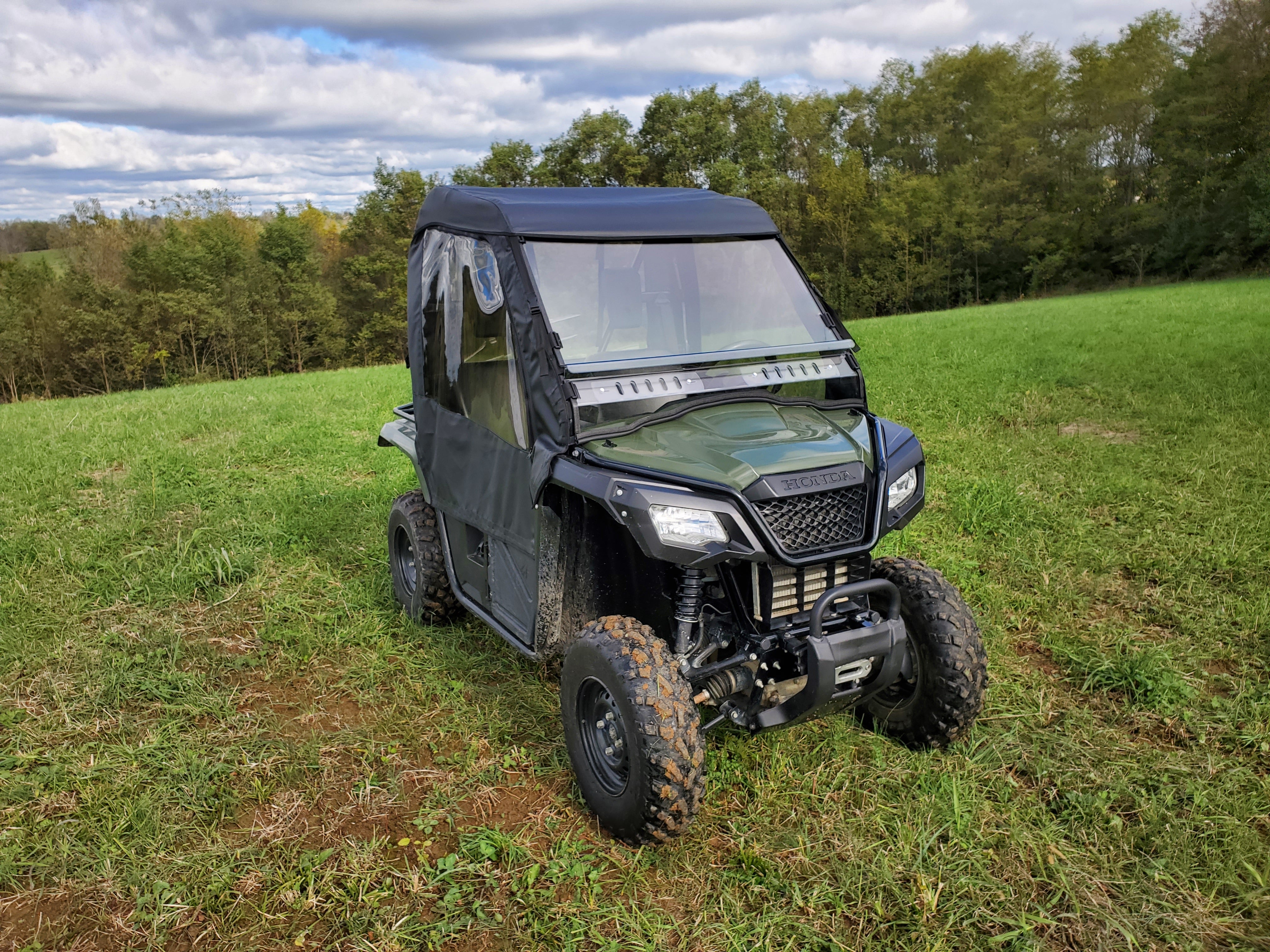 Honda Pioneer 500/520 - Full Cab Enclosure For Hard Windshield