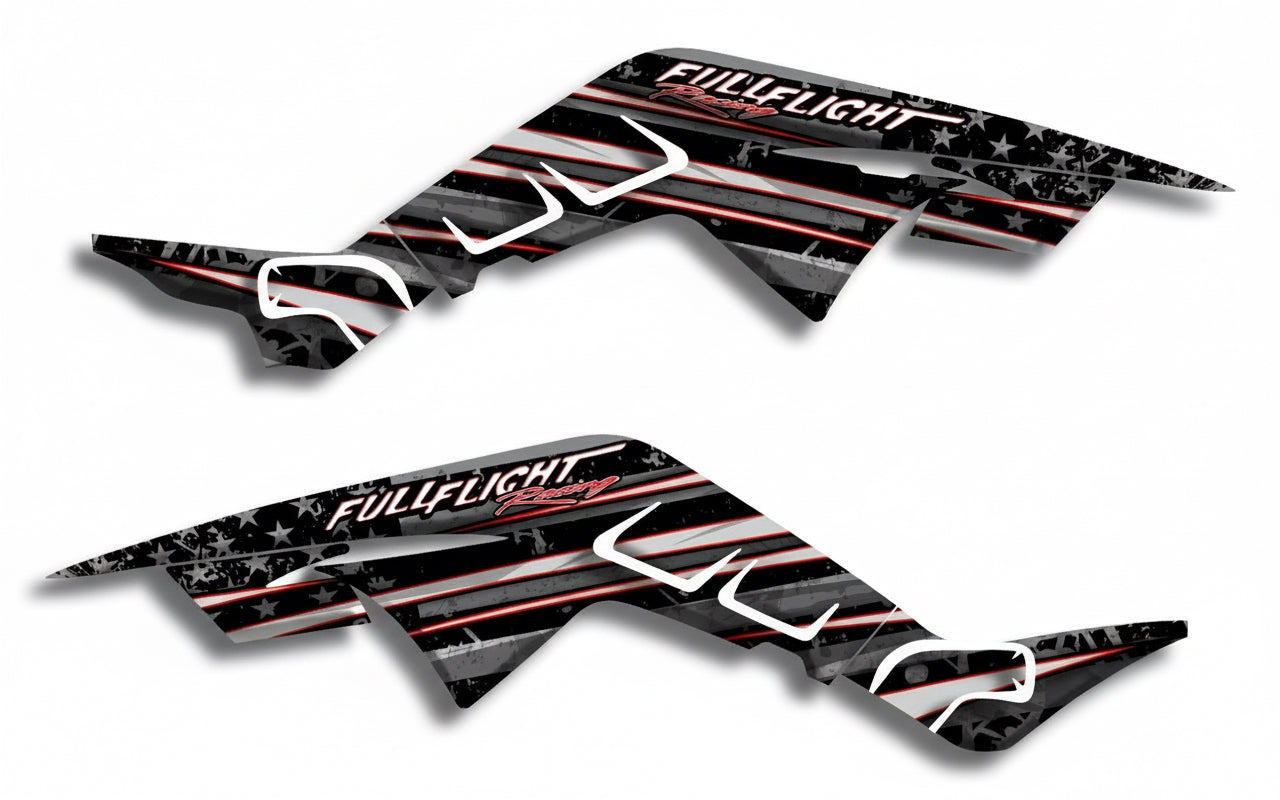 Fullflight racing custom trx250r graphics