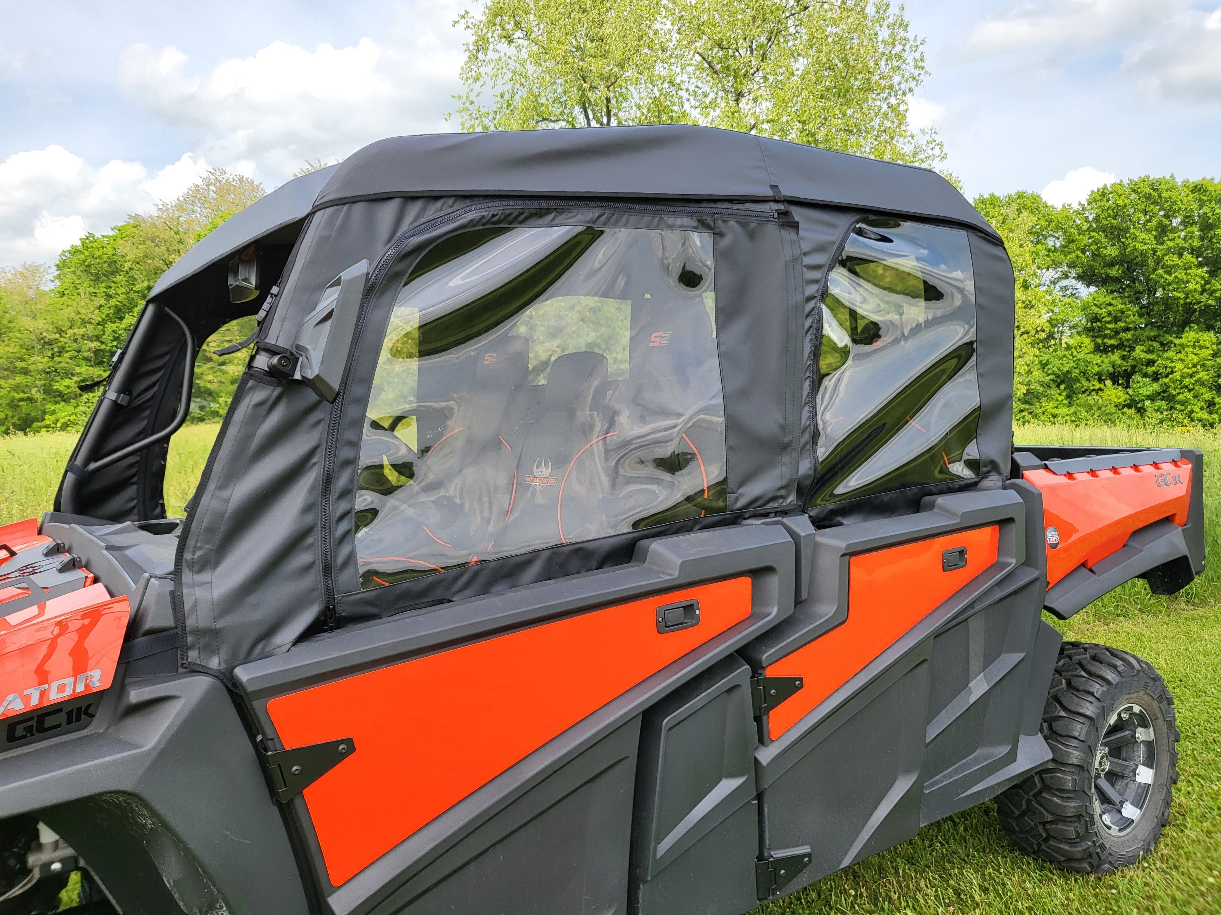 Intimidator GC1K 6-Seater - Full Cab Enclosure for Hard Windshield (Upper Doors)