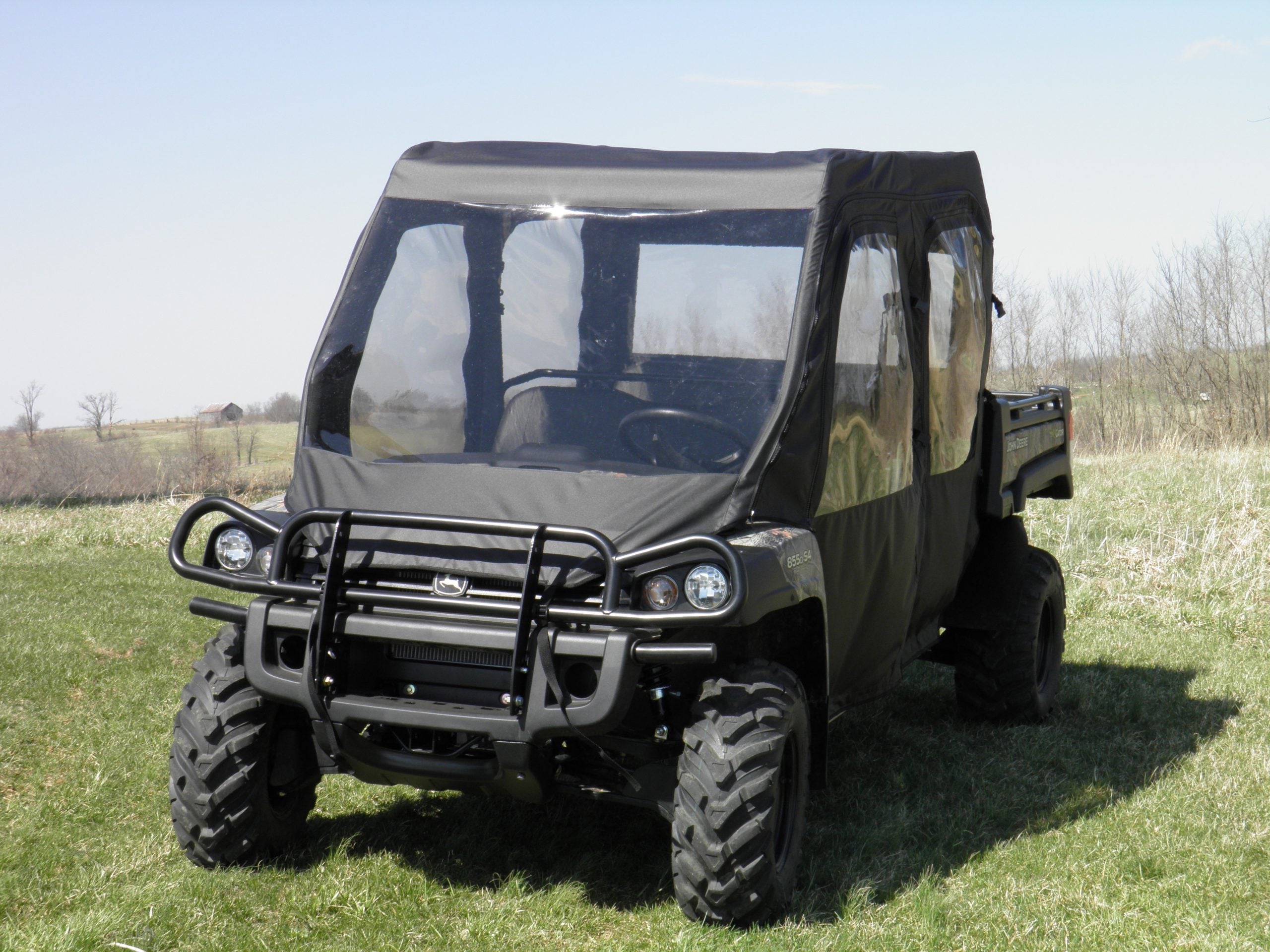 John Deere Gator XUV 4-Seater - Full Cab Enclosure with Vinyl Windshield