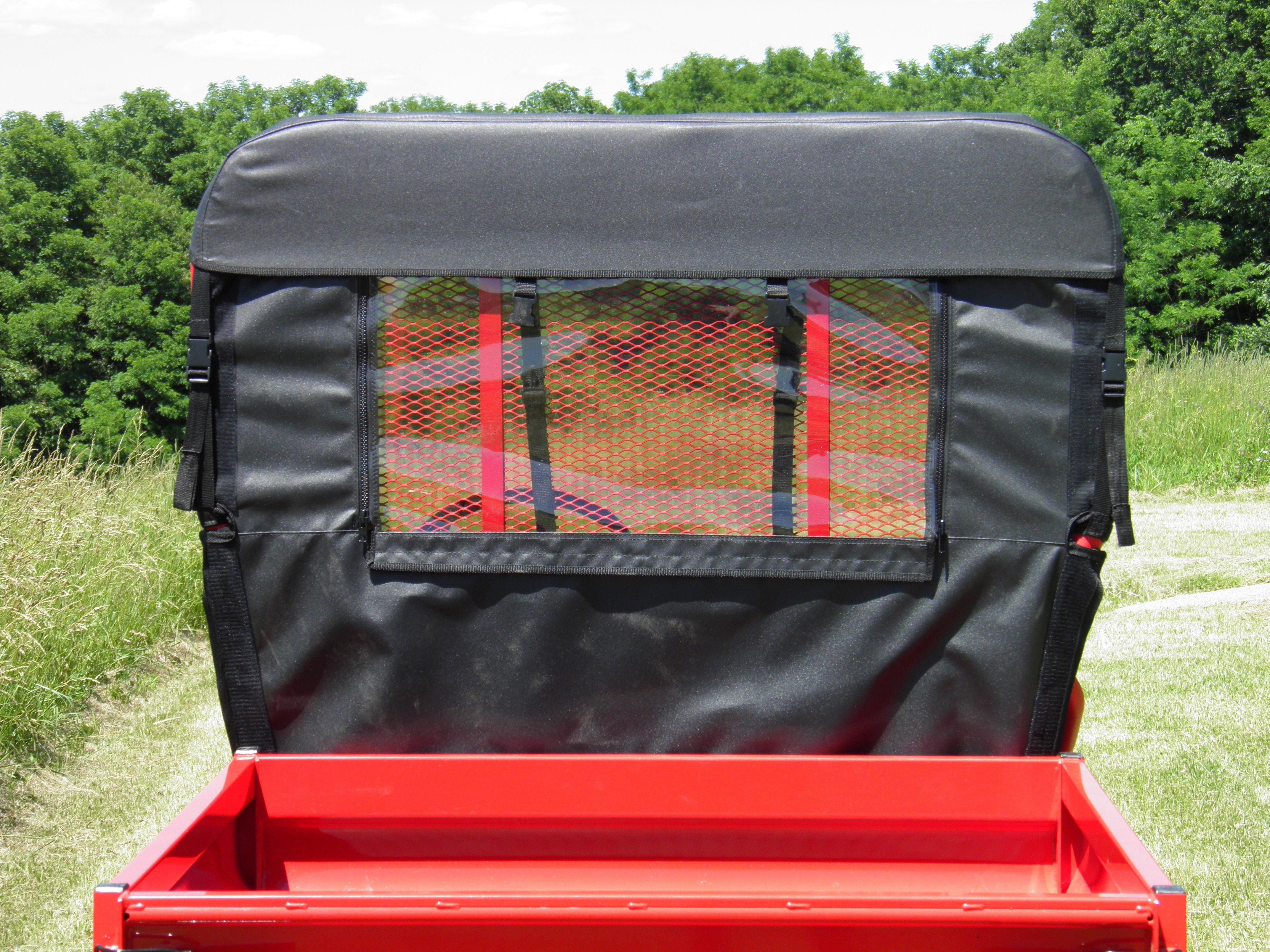 Kawasaki Mule 600/610 - Full Cab Enclosure for Hard Windshield