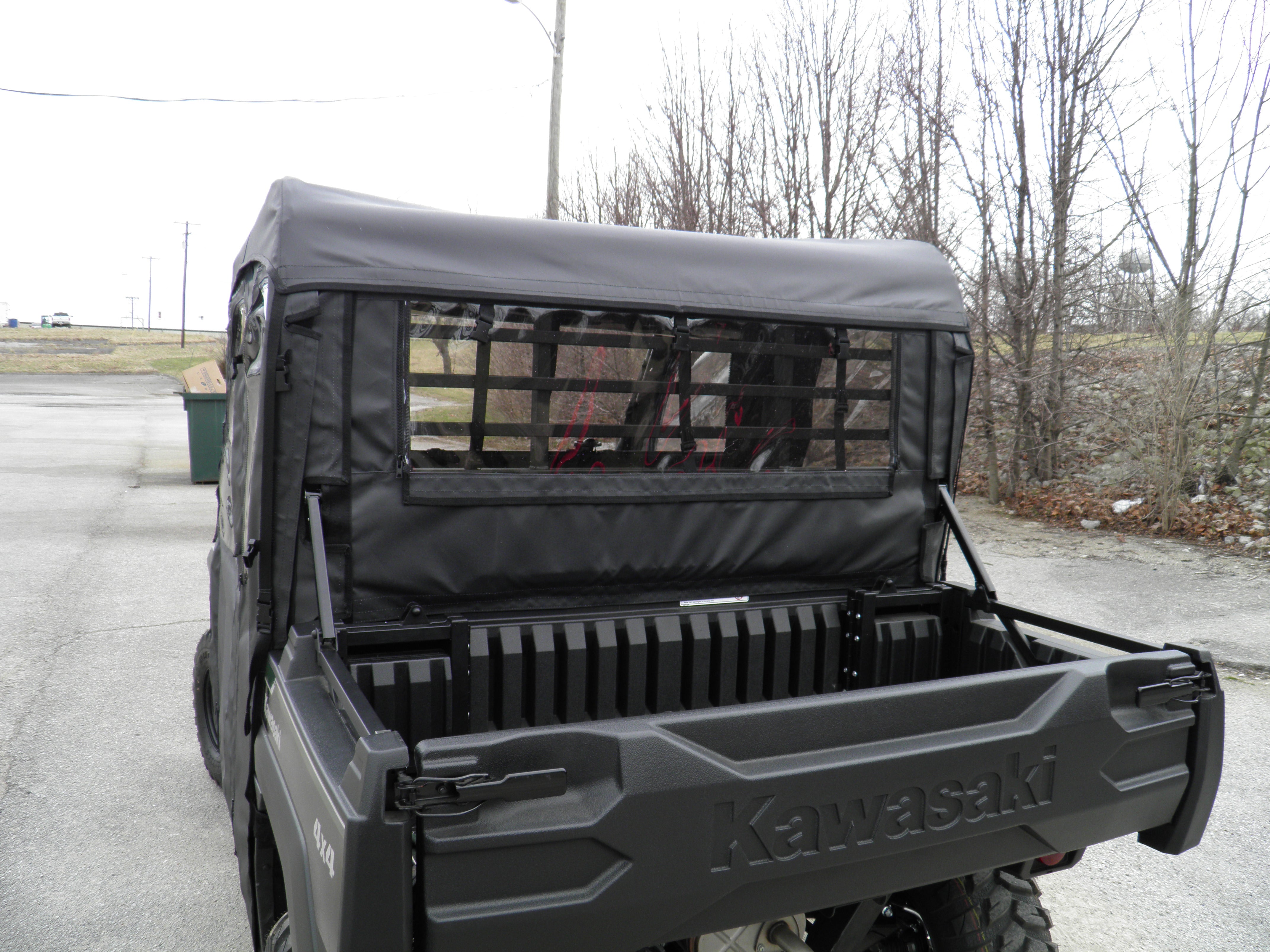 Kawasaki Pro FXT - Full Cab Enclosure for Hard Windshield (Full Doors)