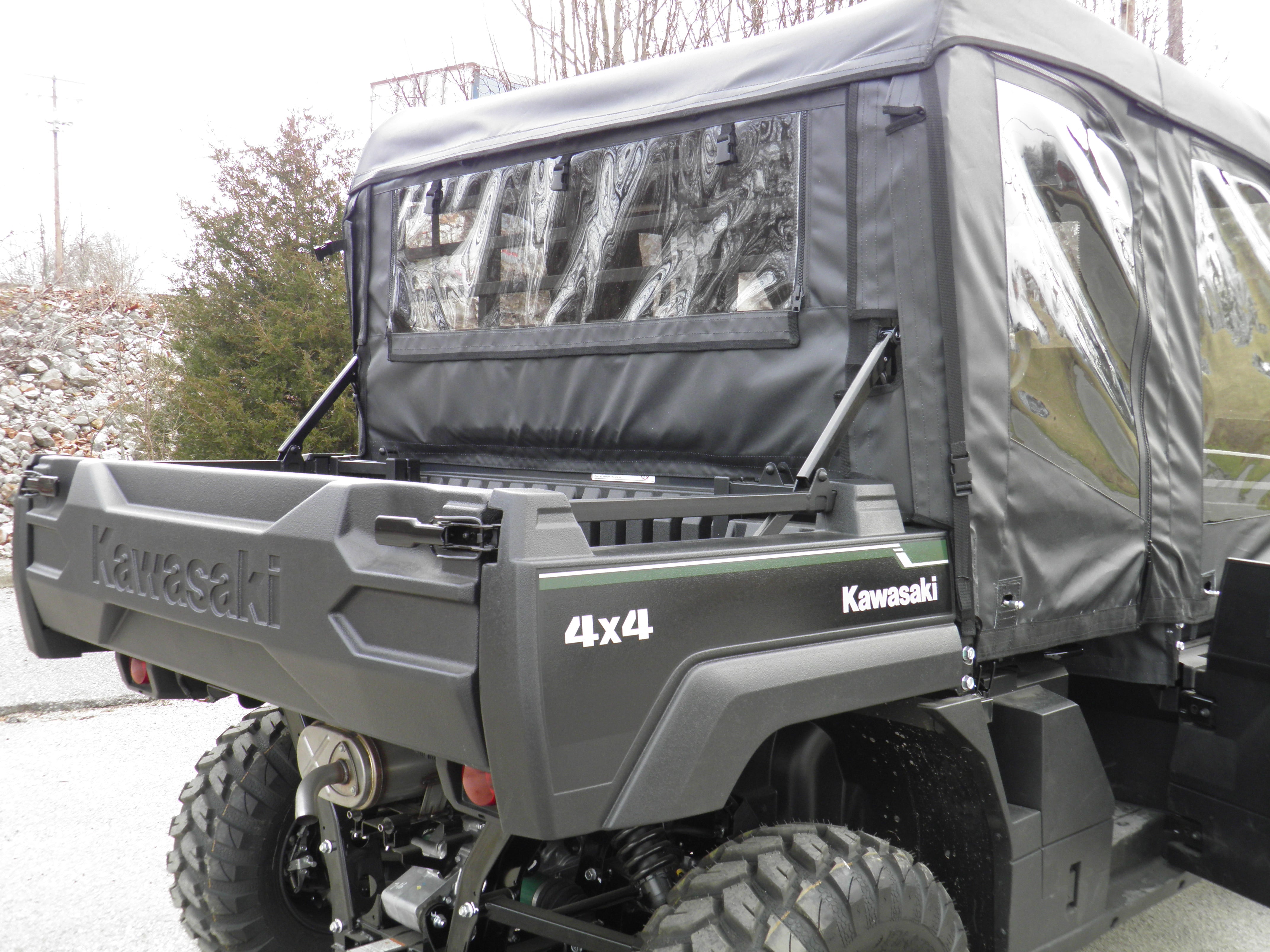 Kawasaki Pro FXT - Full Cab Enclosure for Hard Windshield (Half Doors)