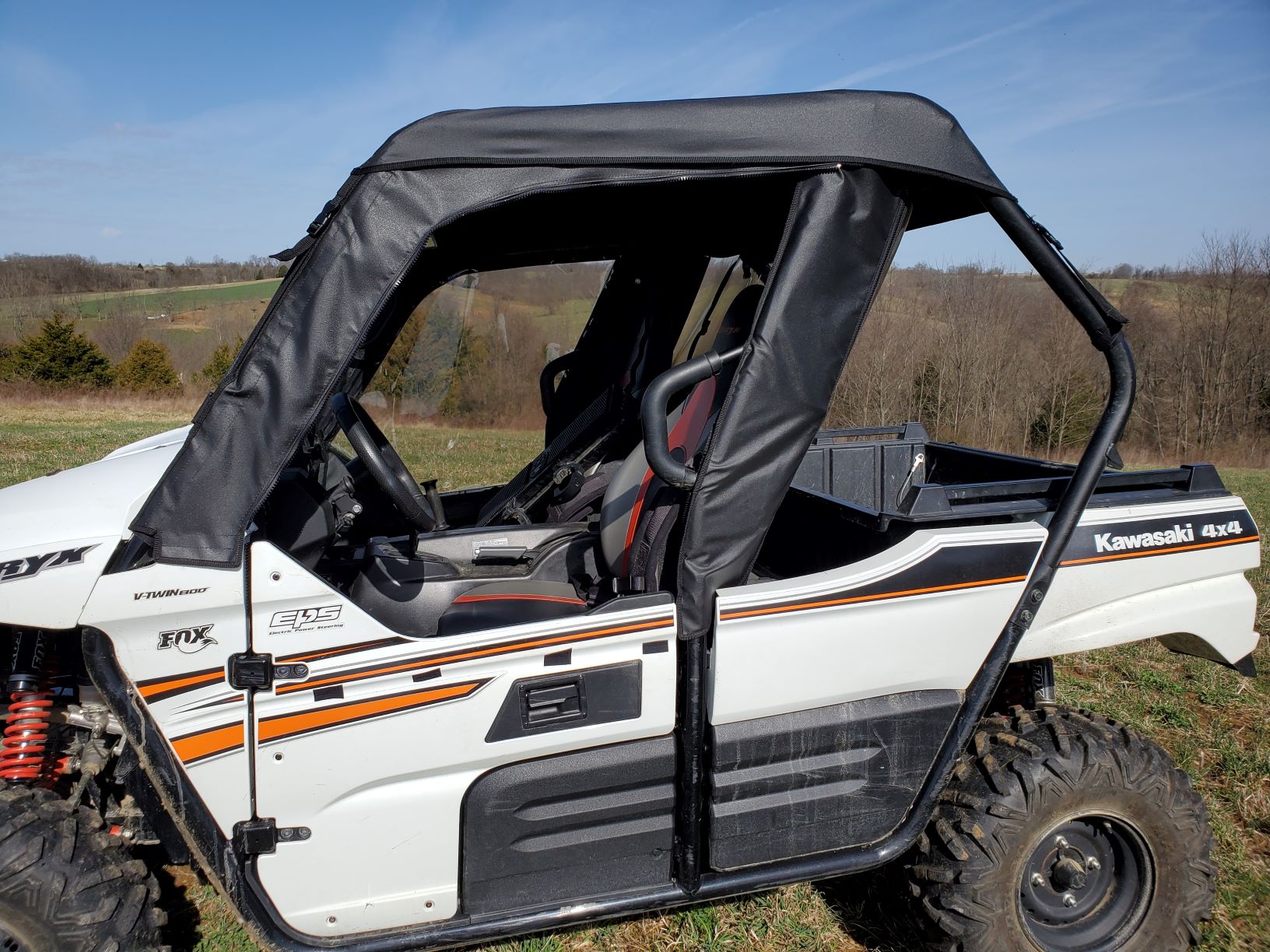 Kawasaki Teryx 800 (2-Seater) - Full Cab Enclosure for Hard Windshield