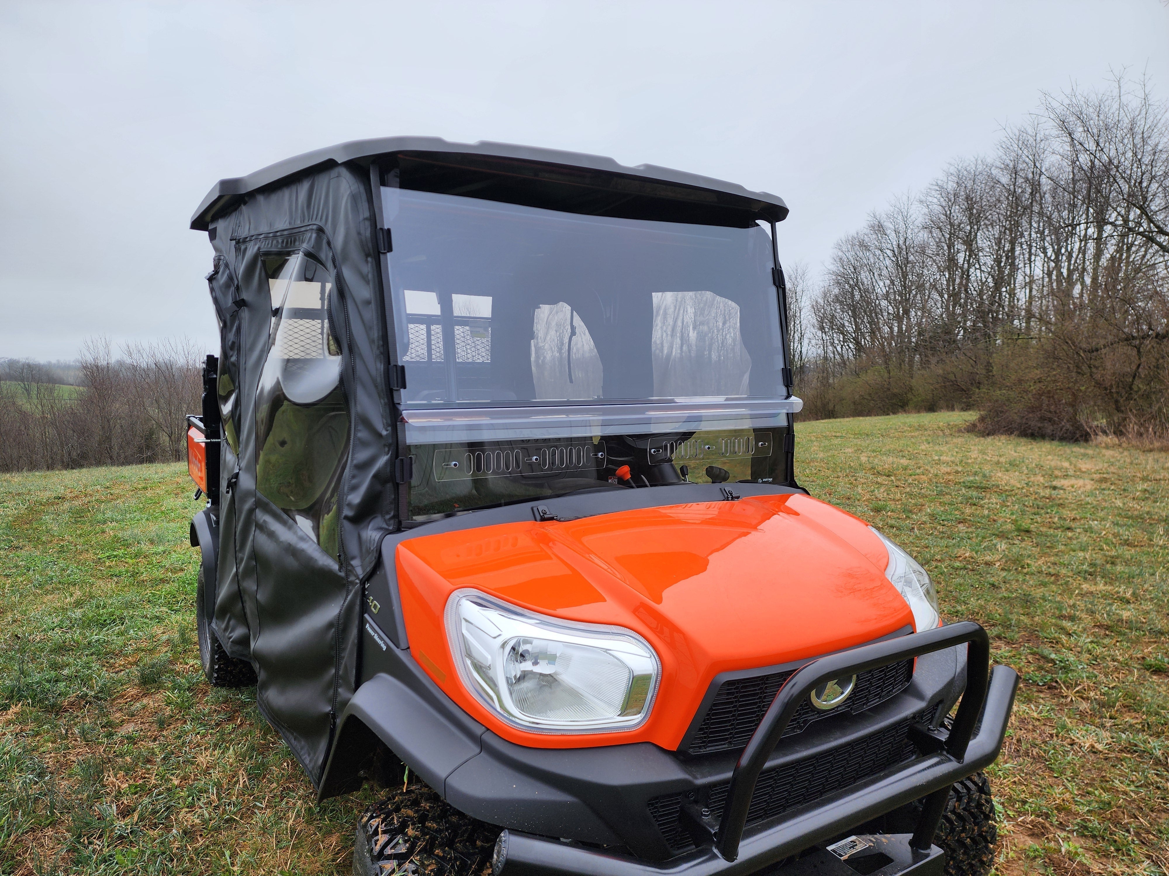 Kubota RTV X1140 - 2 Pc Scratch-Resistant Windshield