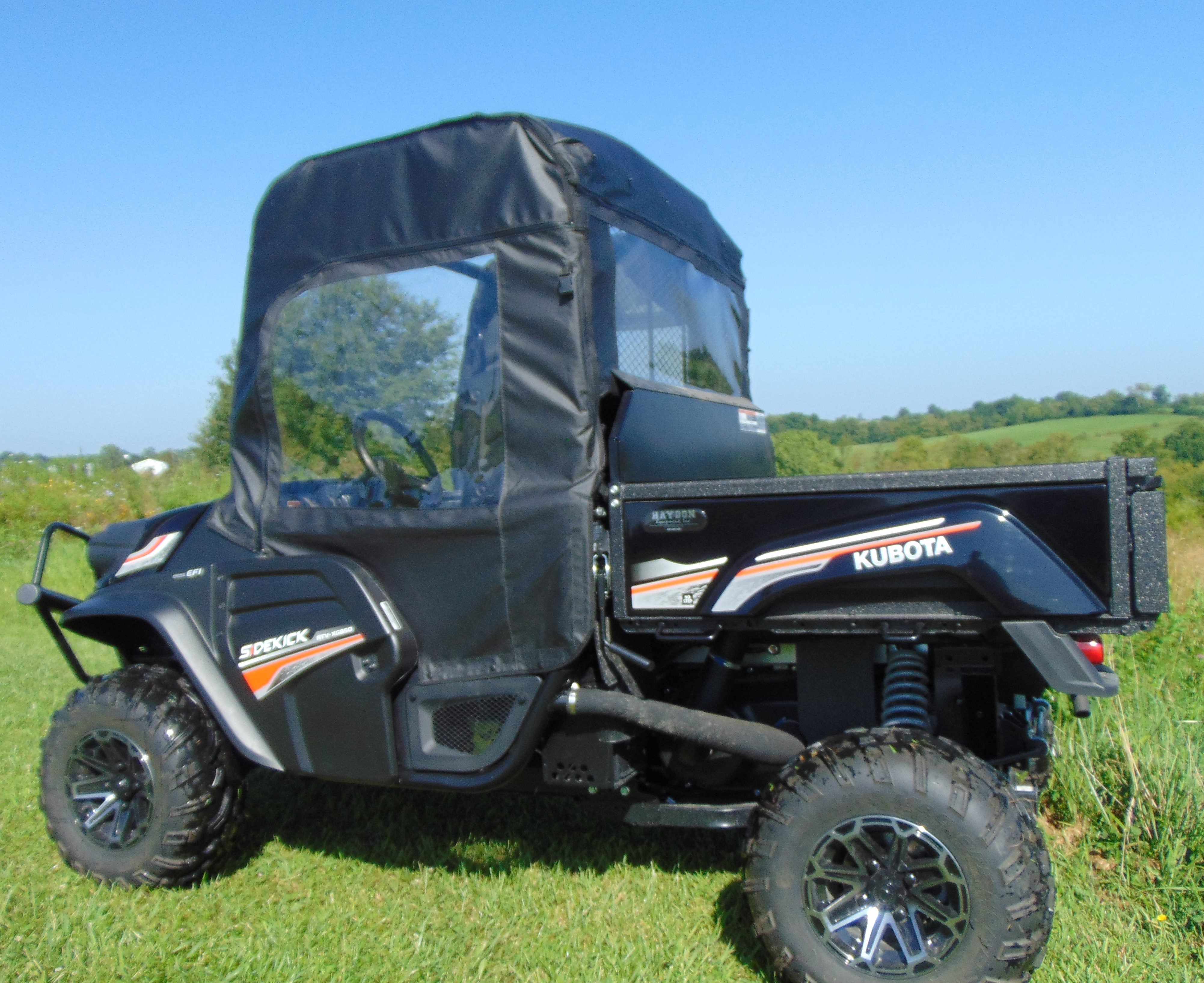 Kubota RTV XG850 (Sidekick) - Door/Rear Window Combo (Half Doors)