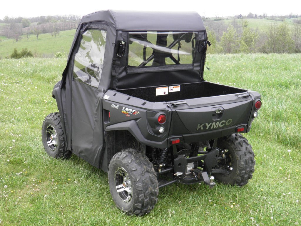 Kymco 450 - Full Cab Enclosure with Vinyl Windshield