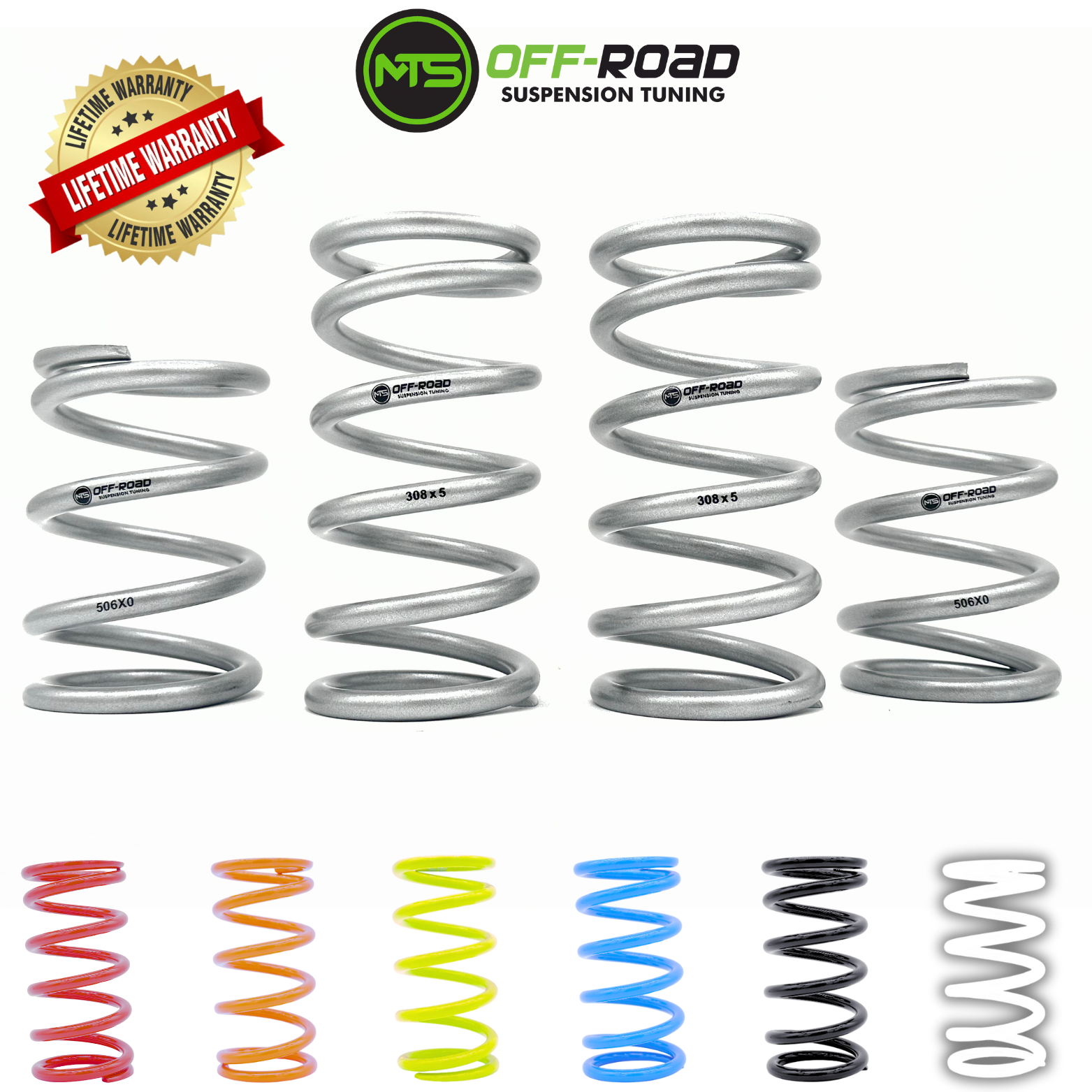 MTS Offroad Polaris RZR TENDER Spring Kit