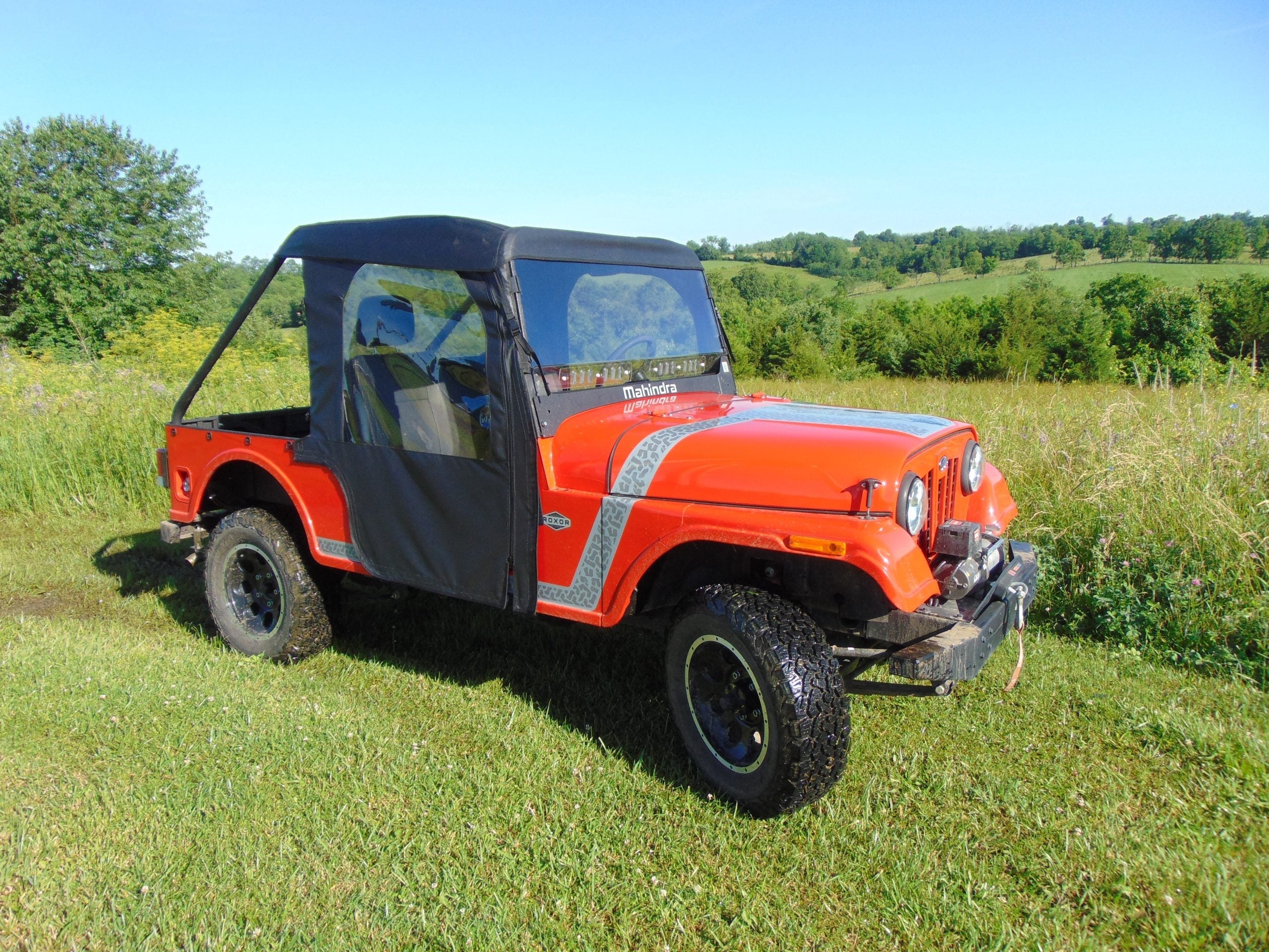 Mahindra Roxor - Full Cab Enclosure for Hard Windshield (Full Doors)