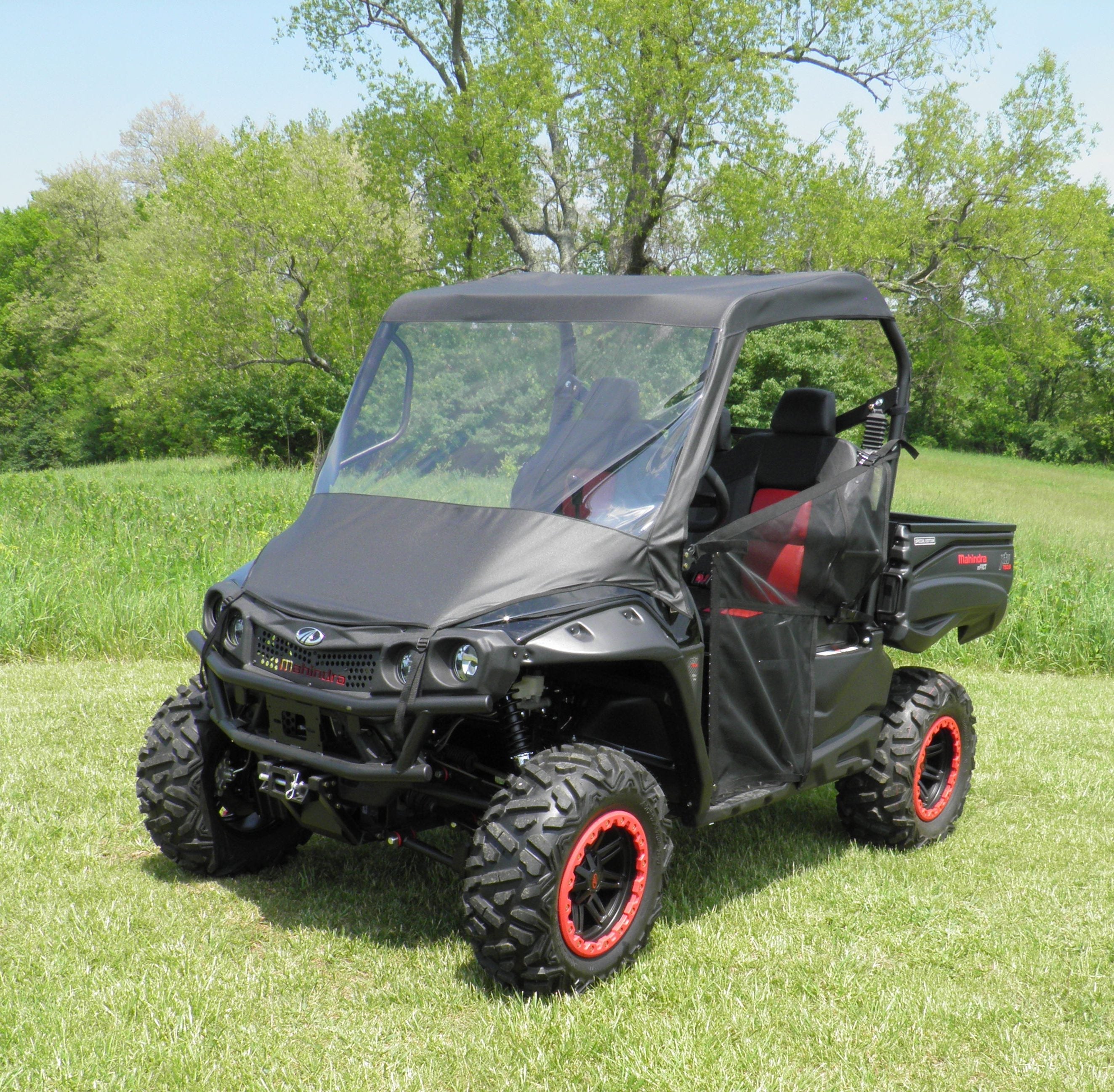 Mahindra 750/1000 - Vinyl Windshield/Top Combo