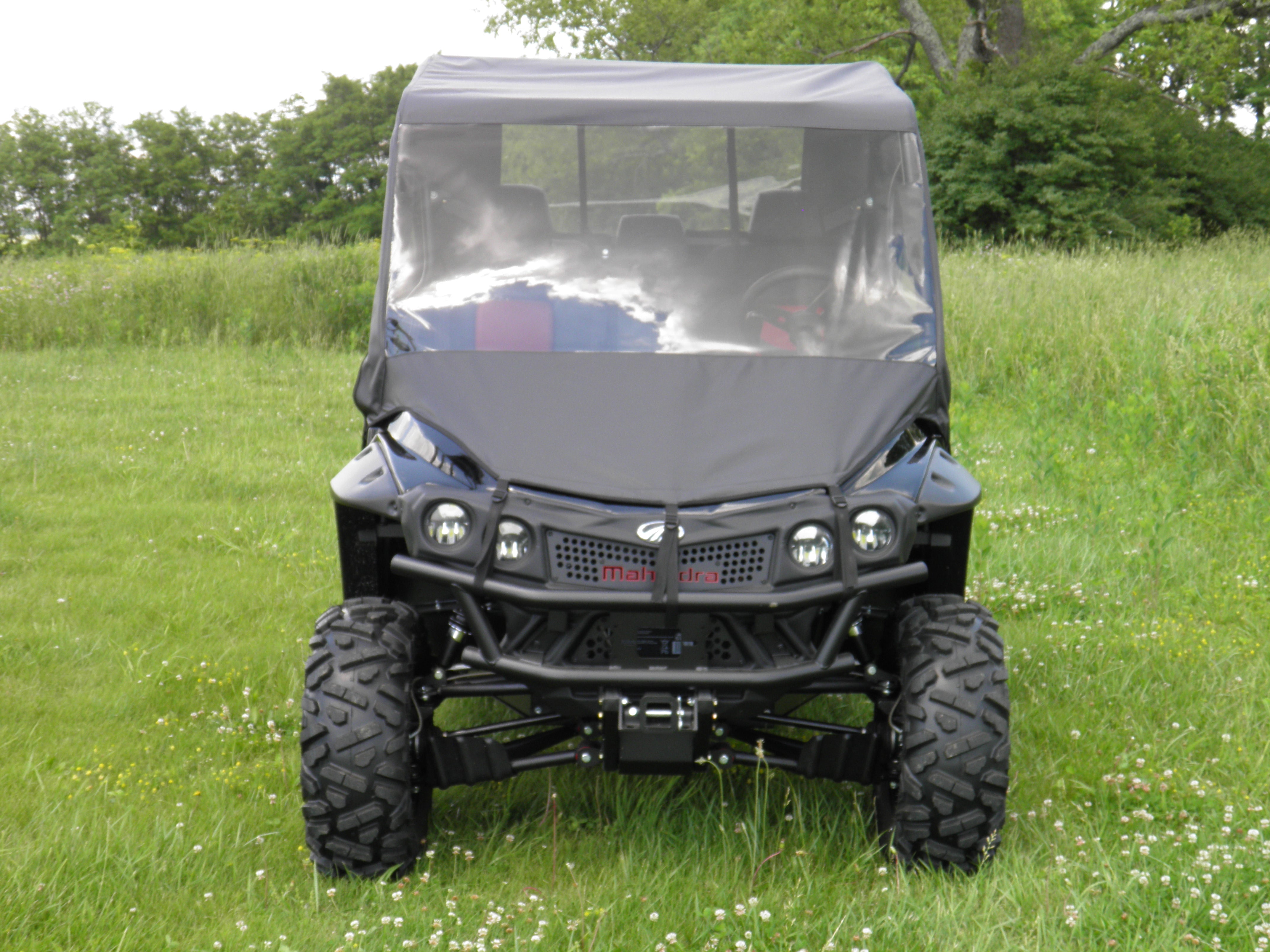 Mahindra 750/1000 - Vinyl Windshield/Top Combo