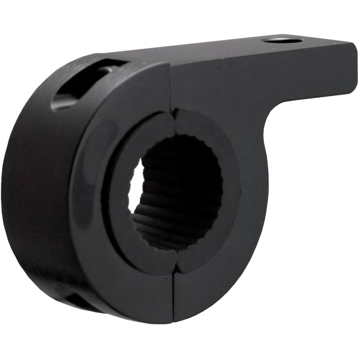 Pair of Black 0.75" Tube Frame Mounting Clamp (For M8 Mounting Bolt)