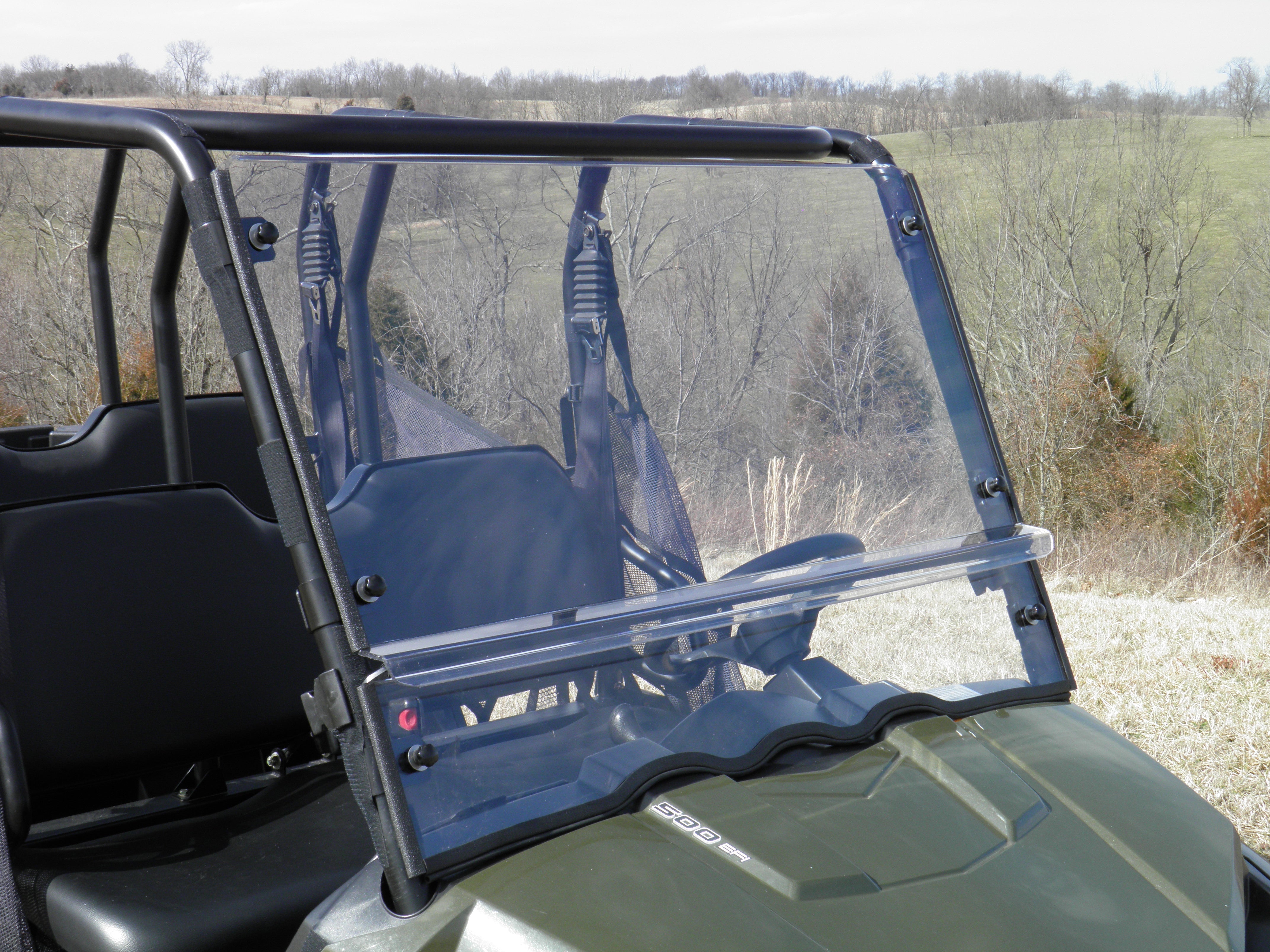 Polaris Mid-Size Ranger 2-Passenger (2009-2014) - 2 Pc Scratch-Resistant Windshield