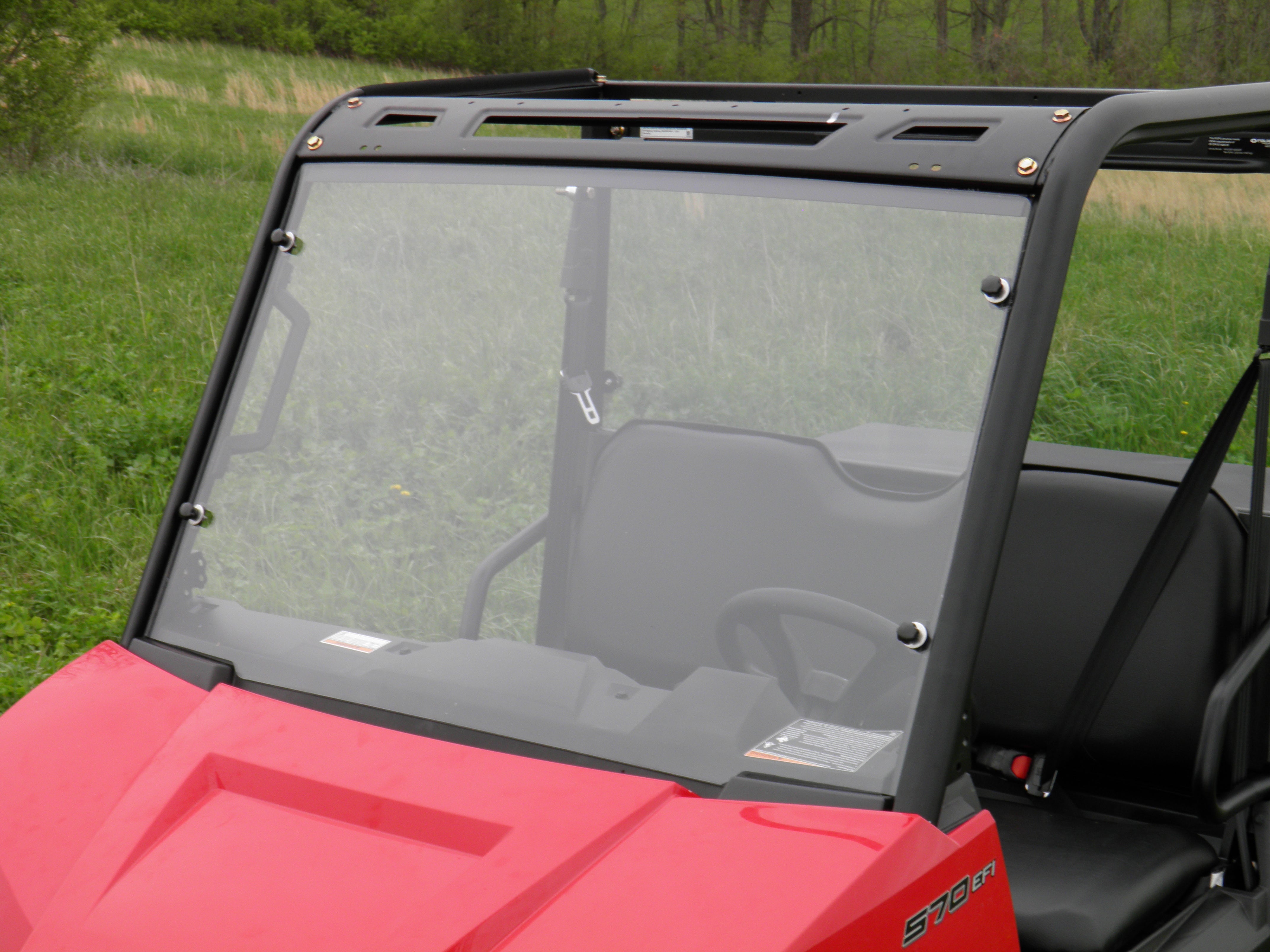 Polaris Ranger Crew 570 Mid Size - 4 Passenger - 1 Pc Scratch-Resistant Windshield