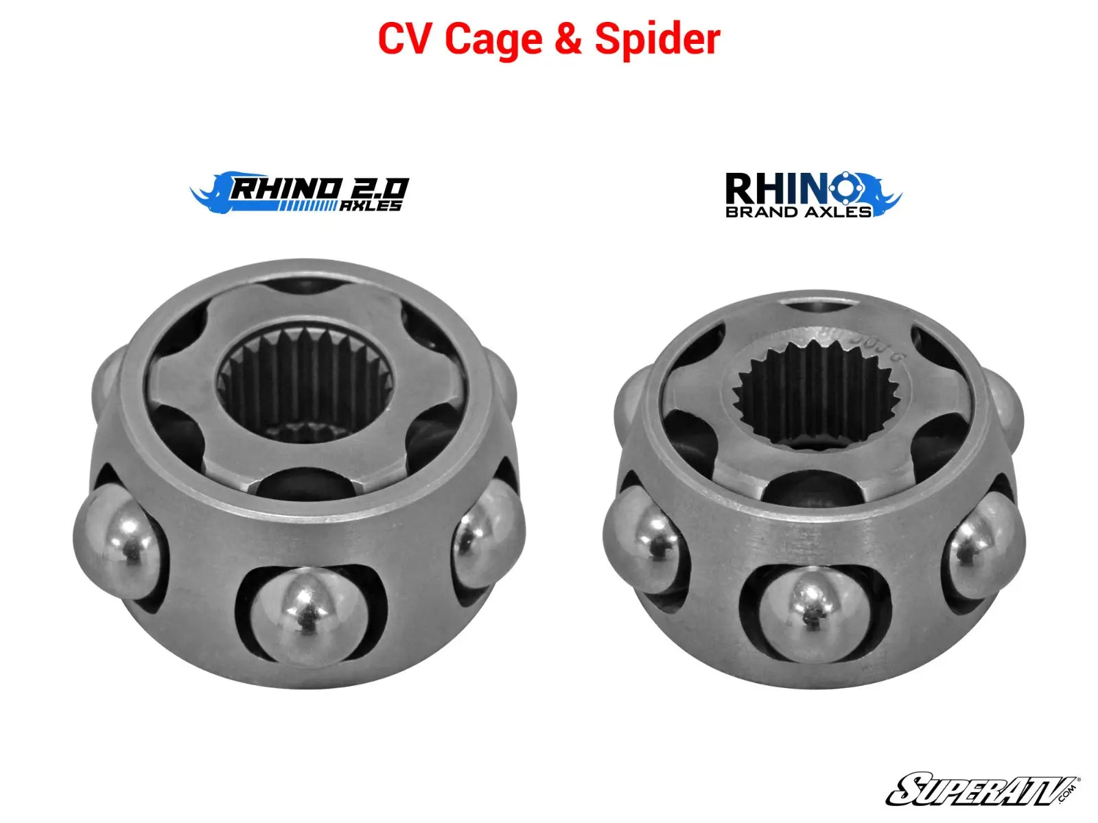 Rhino - Can-Am Commander Heavy Duty Axle - RHINO 2.0