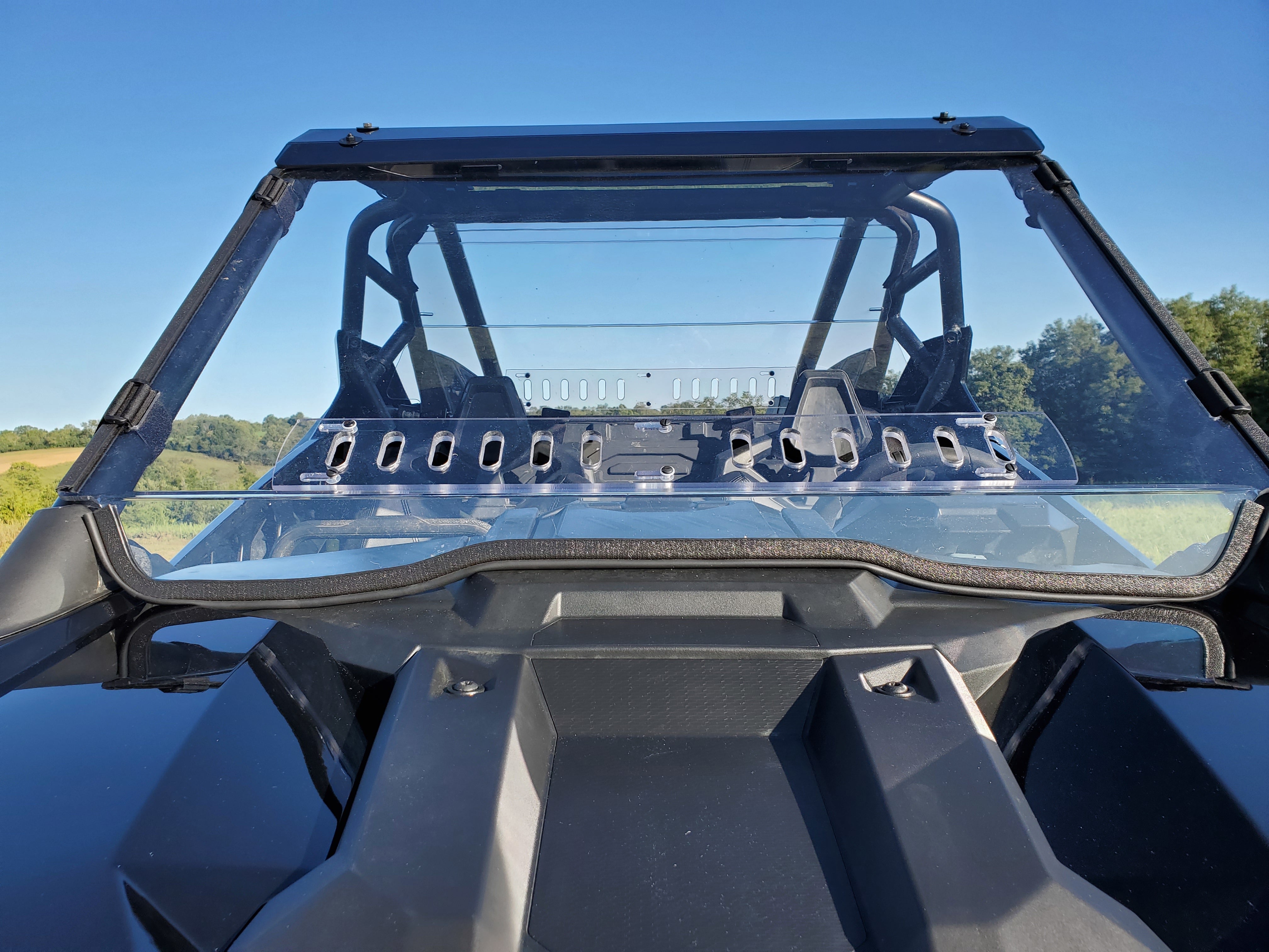 Polaris RZR PRO XP/Turbo R - 1 Pc Windshield w/Clamp and Vent Options
