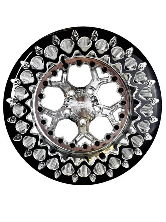 Impact - FF Forged Polished Beadlock - Silver RZR Pro R 5x4.5