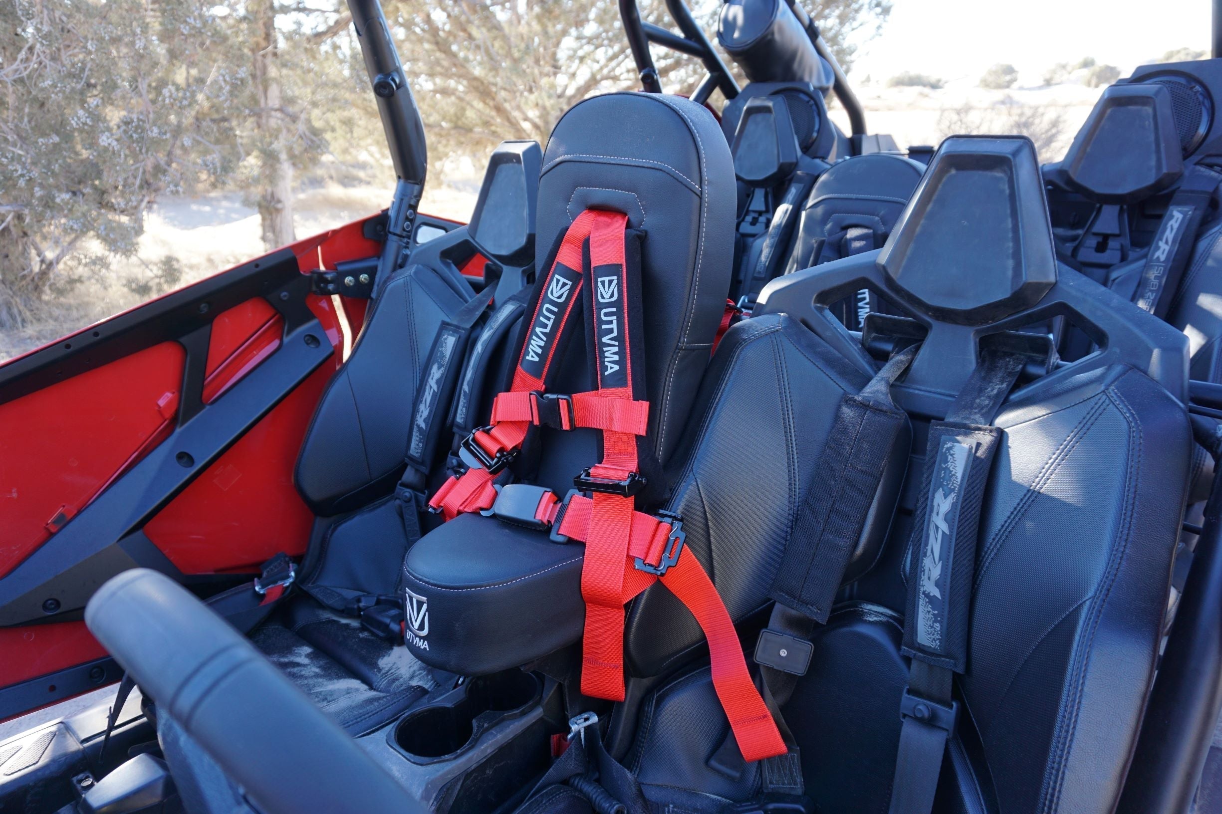 RZR 4 Turbo R Front Bump Seat (2020-2025)