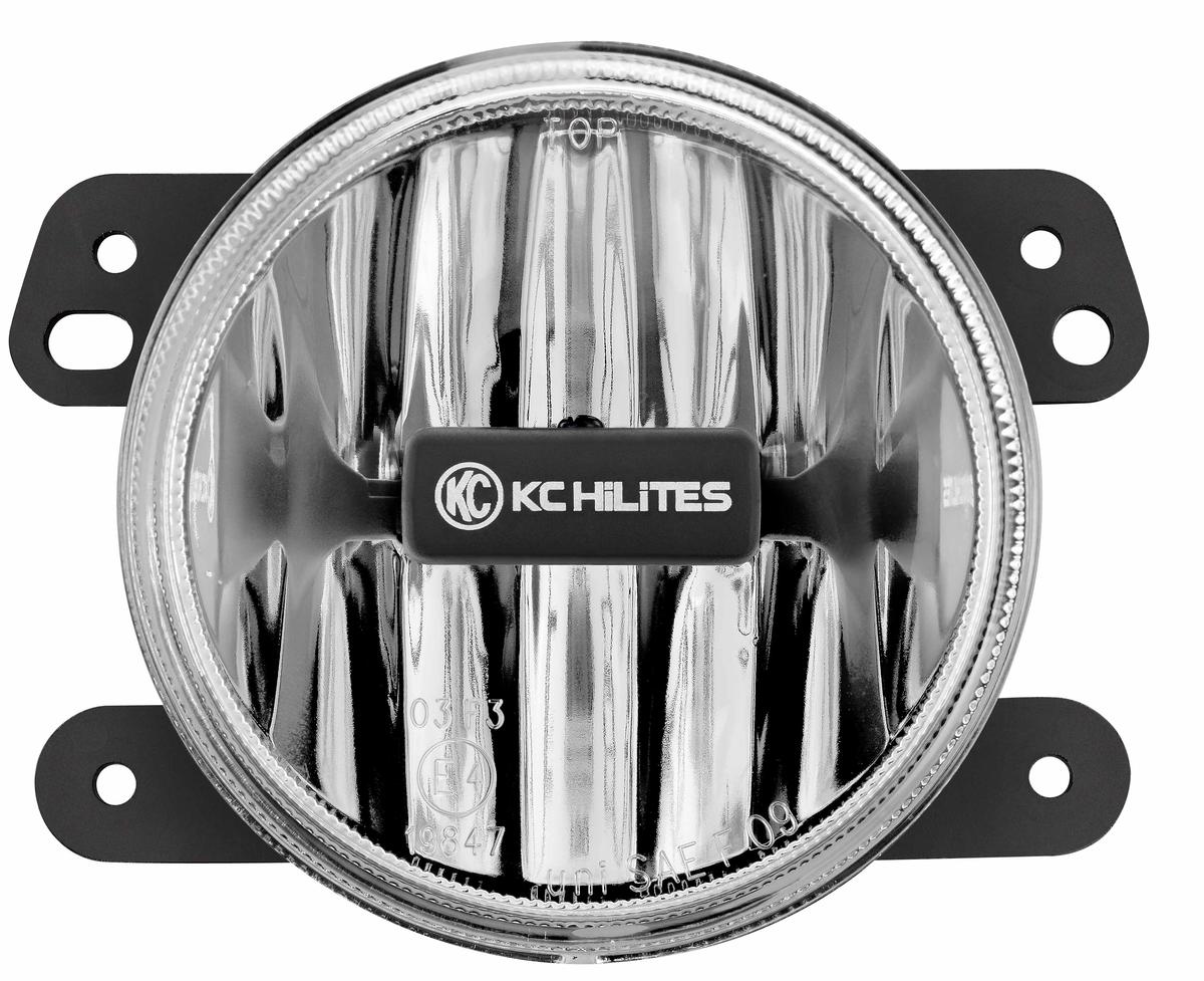 4" Gravity® LED G4 SAE Fog Light - Fog Beam - Single - 10-18 Jeep JK - #1497