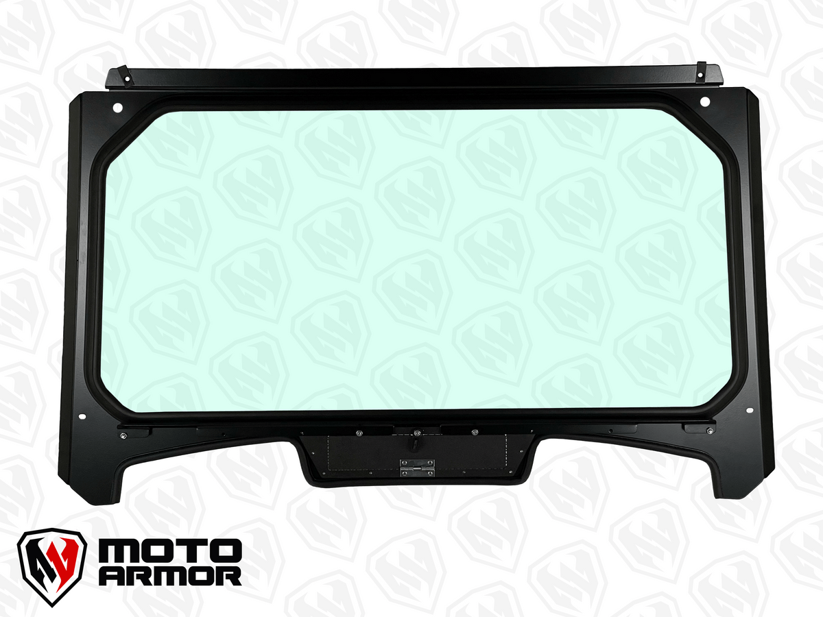 Glass Windshield with Vent for Polaris RZR Trail S